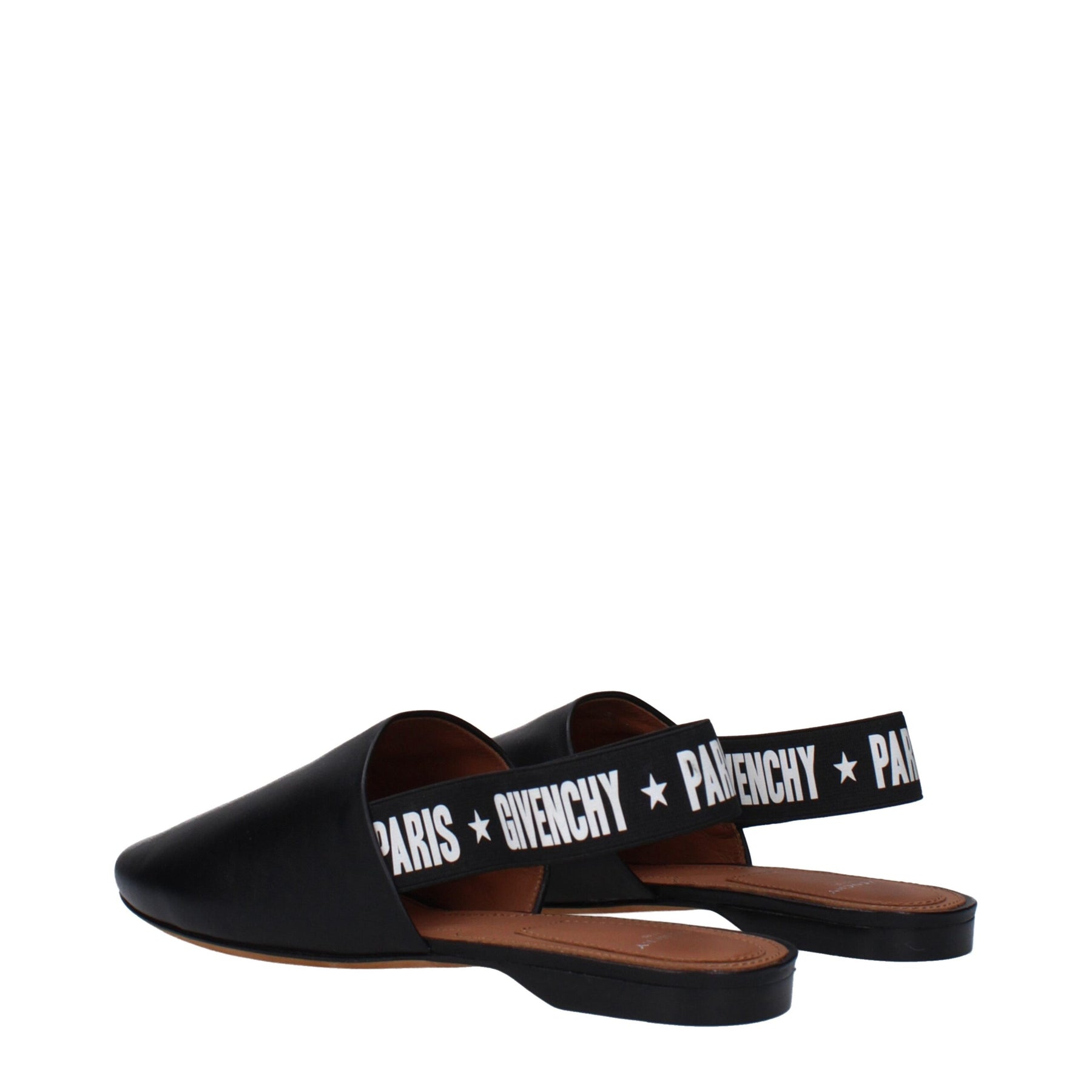 Givenchy Black Leather Slides | Regal Royce