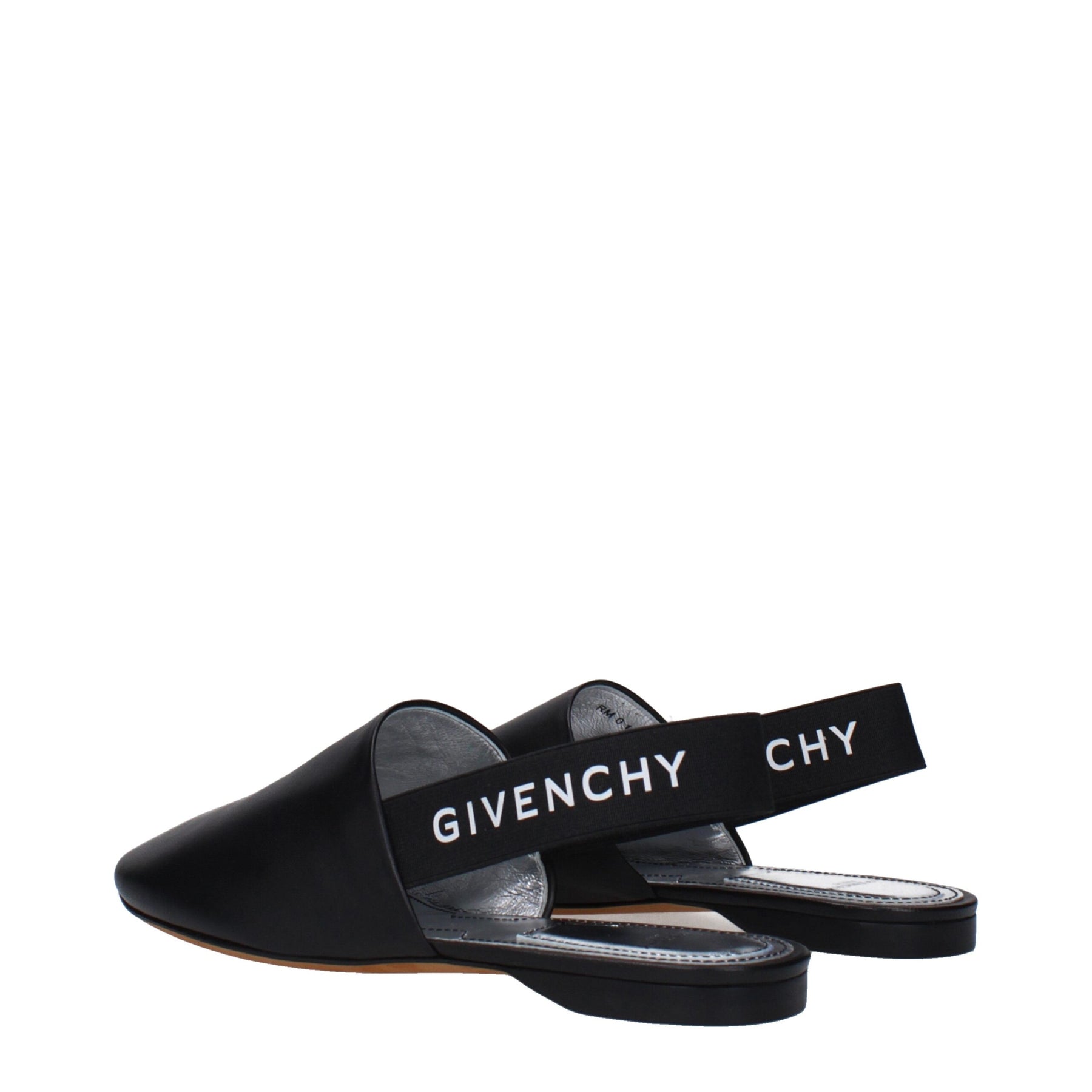 Givenchy Black Leather Mules | Regal Royce