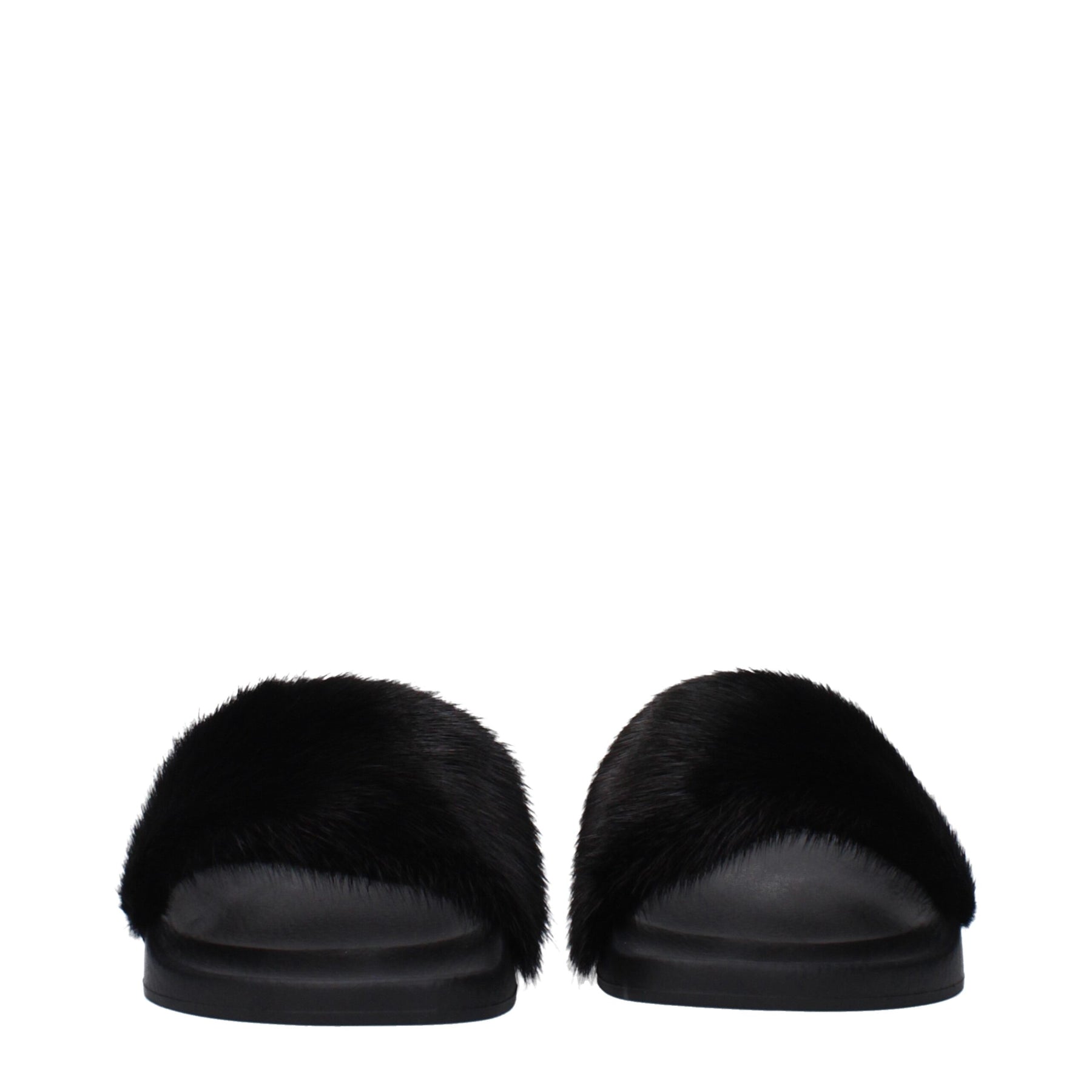 Givenchy Black Cotton Slippers | Regal Royce