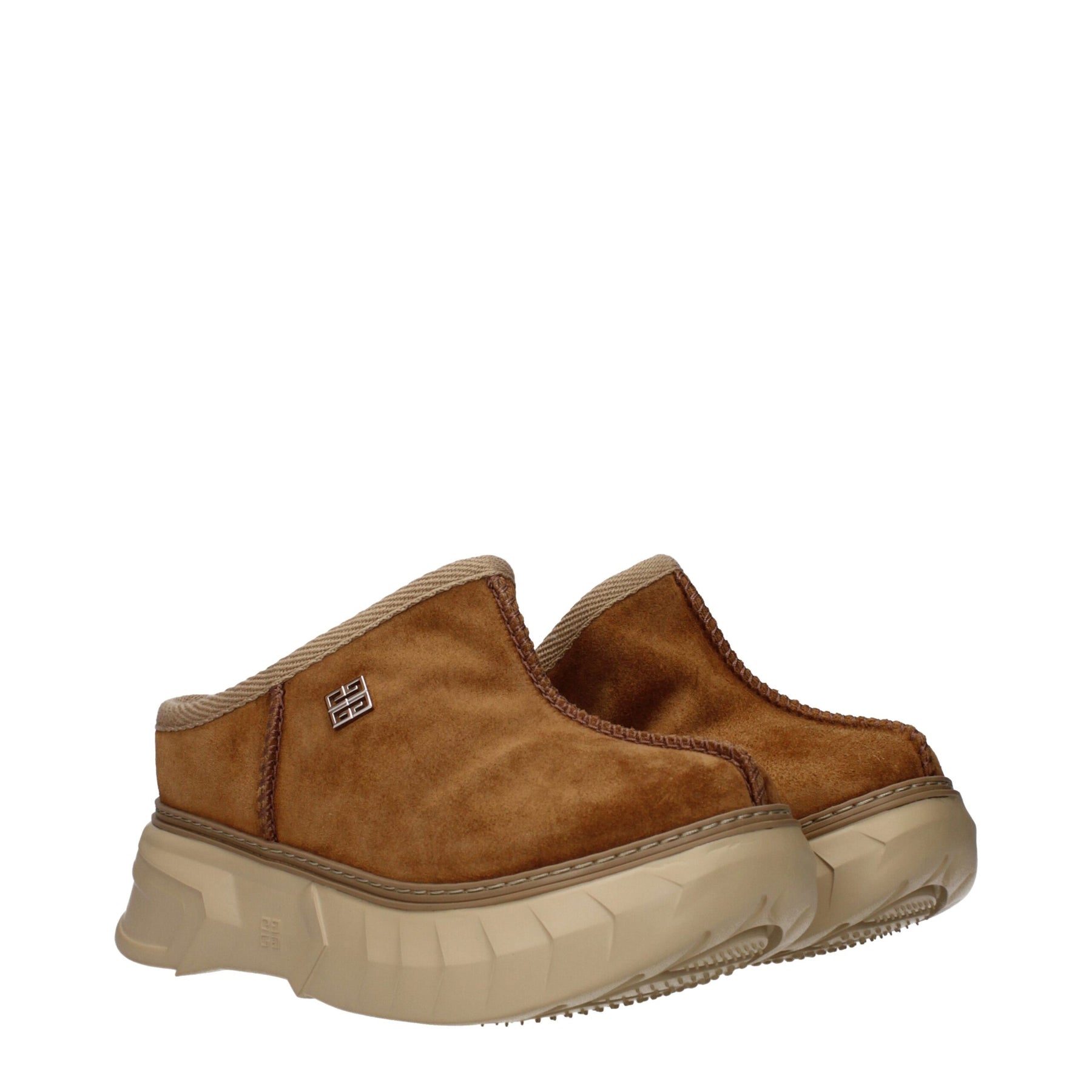 Givenchy Brown Leather Slippers | Regal Royce