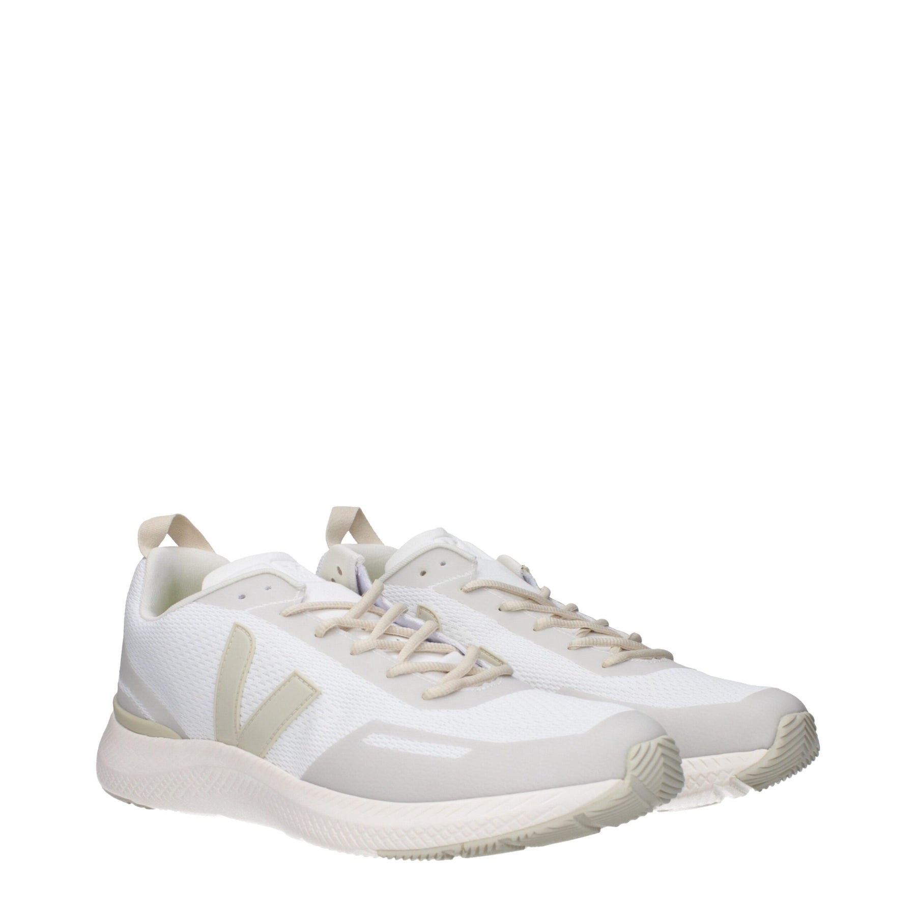 Veja White Fabric Athletic Sneakers | Regal Royce