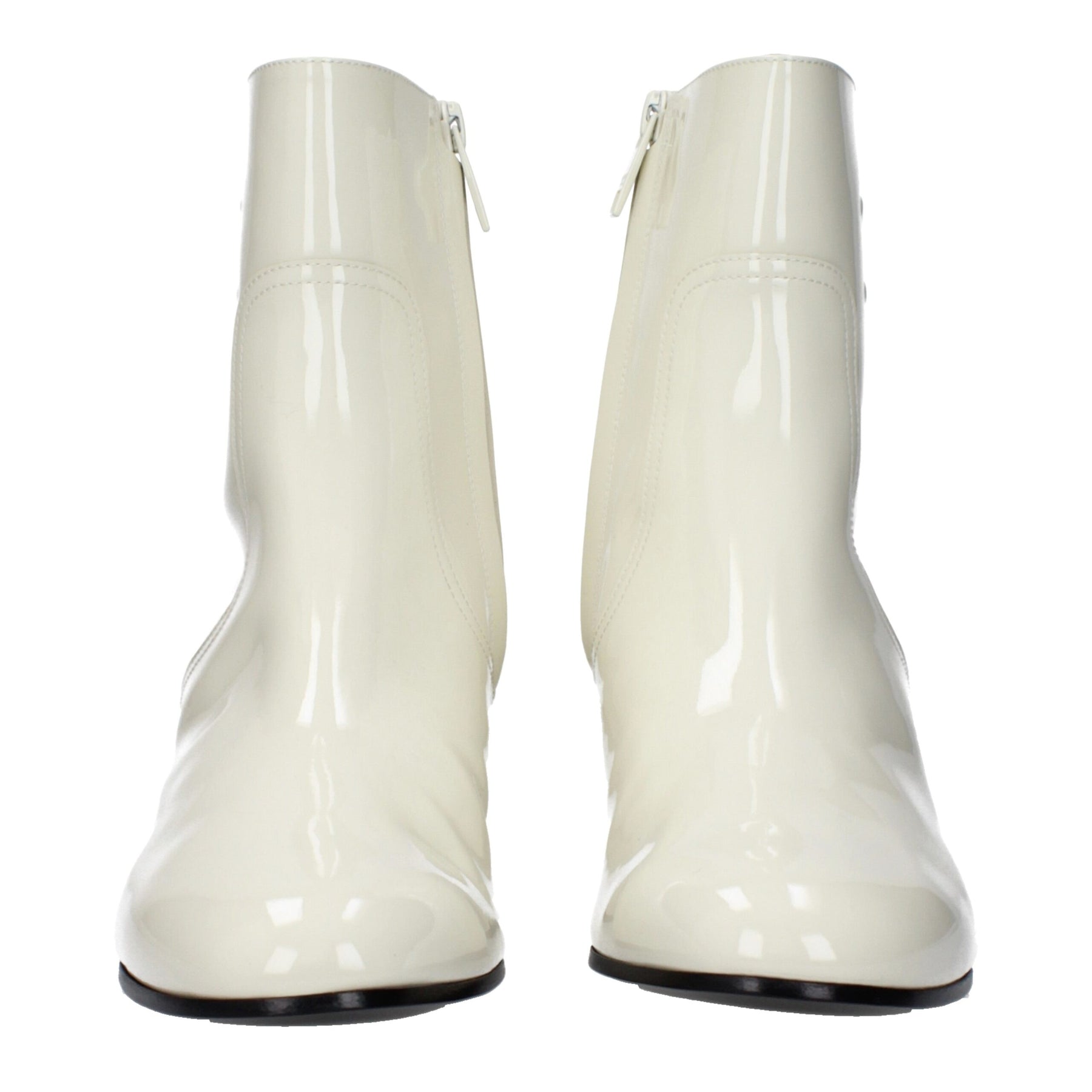 Celine Beige Leather Ankle Boots | Regal Royce