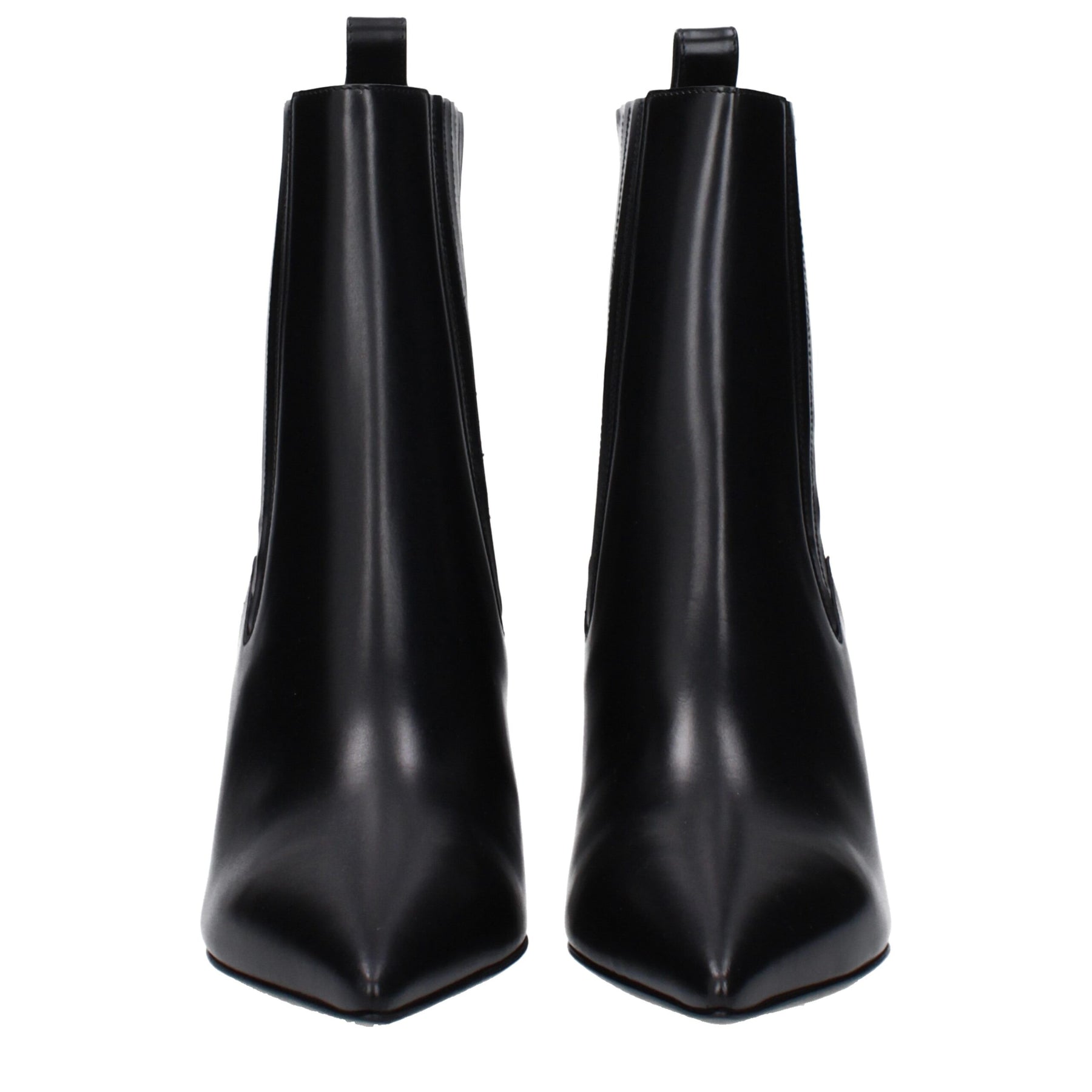 Valentino Garavani Black Leather Ankle Boots | Regal Royce