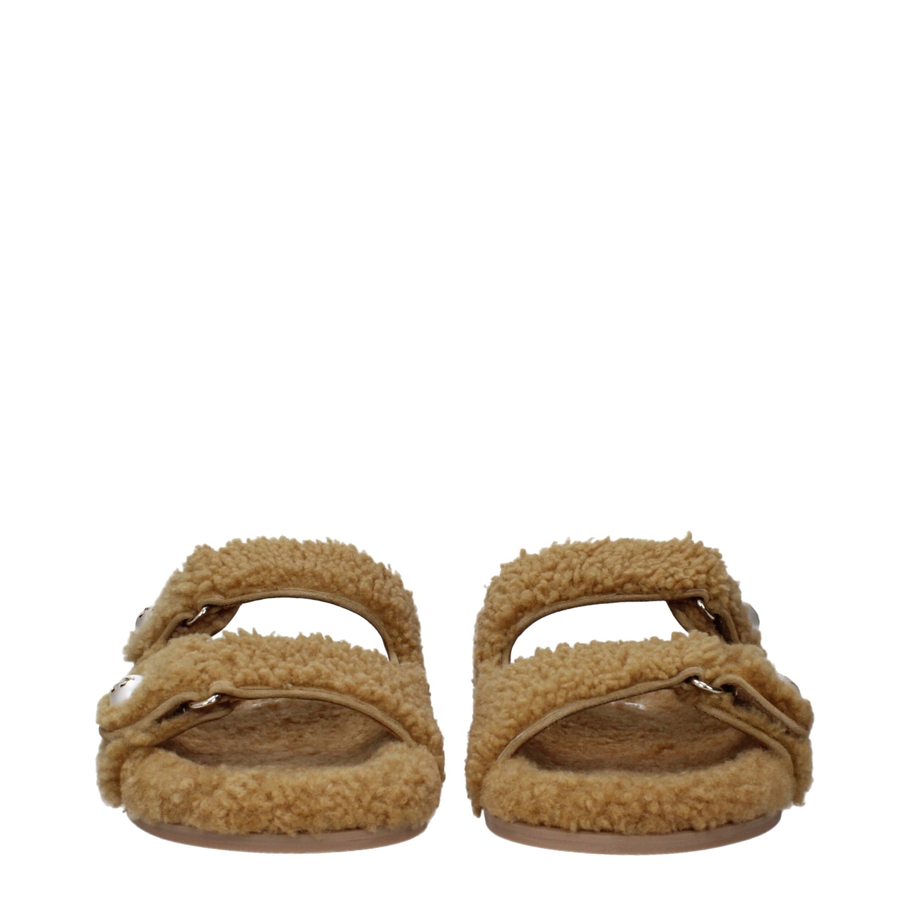 Jimmy Choo Brown Fabric Slippers | Regal Royce