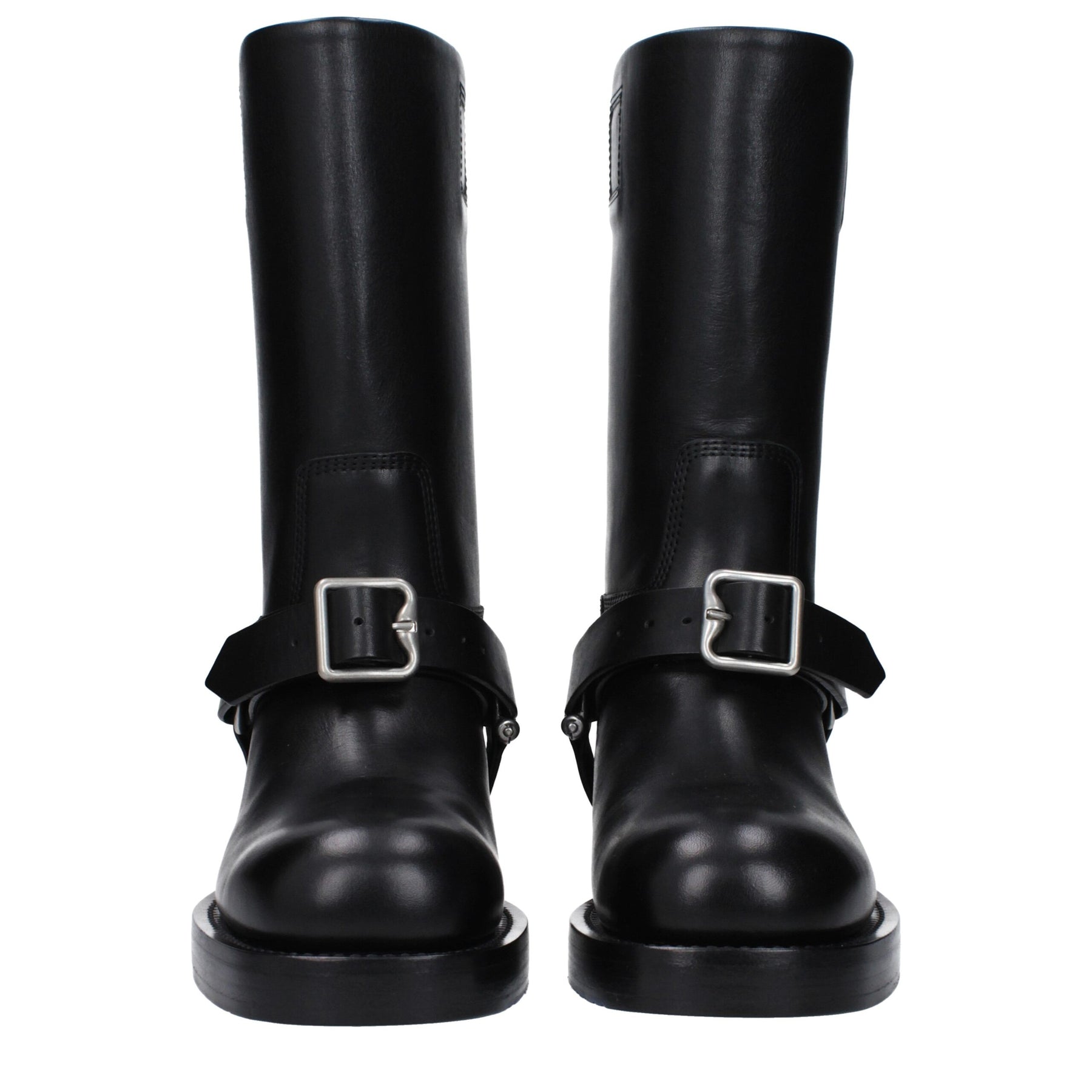 Burberry Black Leather Boots | Regal Royce
