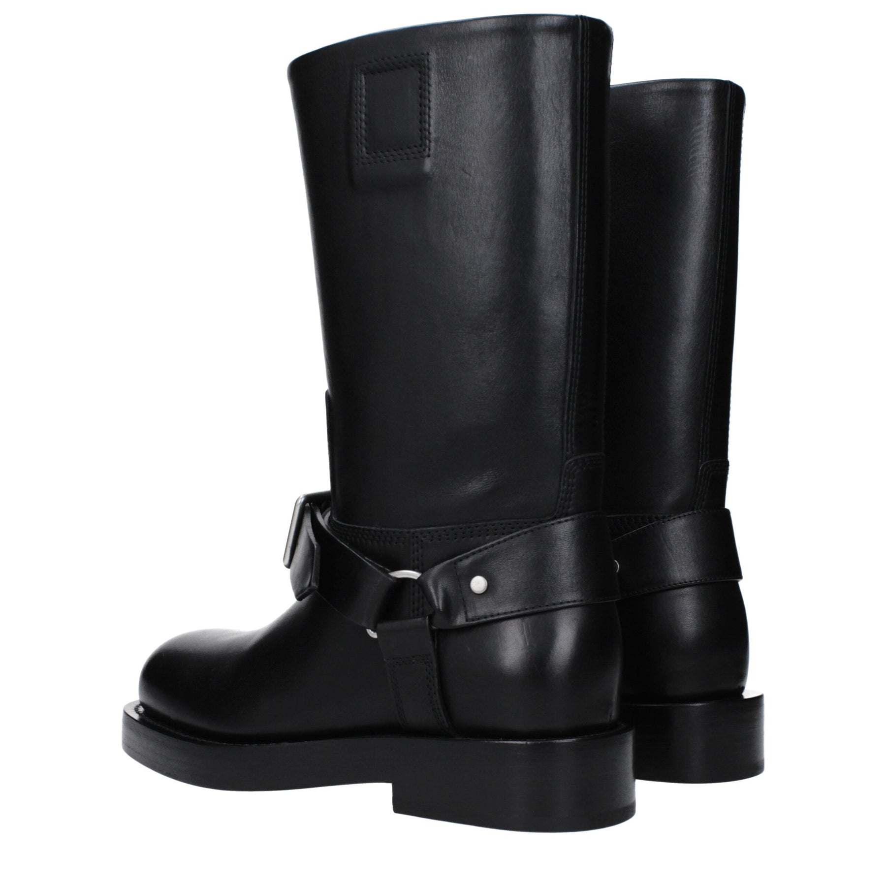 Burberry Black Leather Boots | Regal Royce