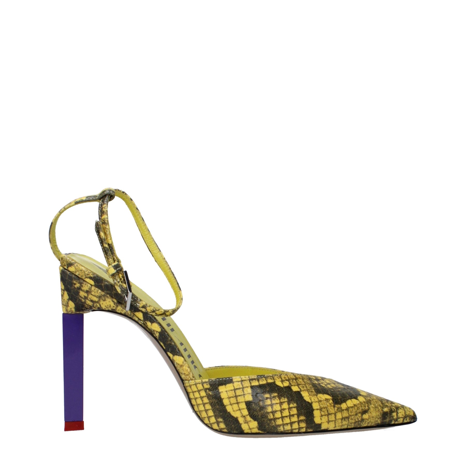 The Attico Yellow Leather Pumps | Regal Royce
