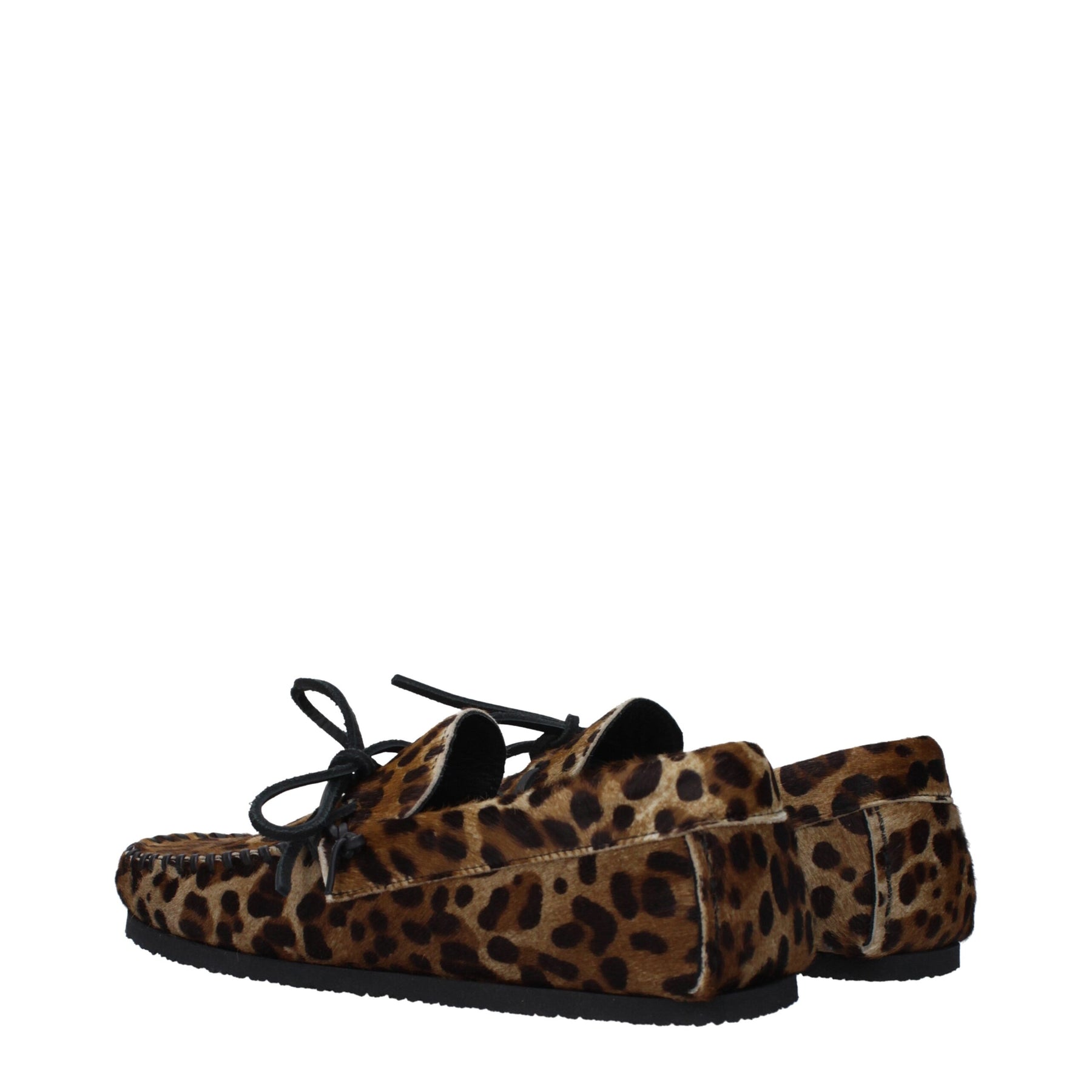Isabel Marant Brown Horsehair Slip-On Loafers | Regal Royce
