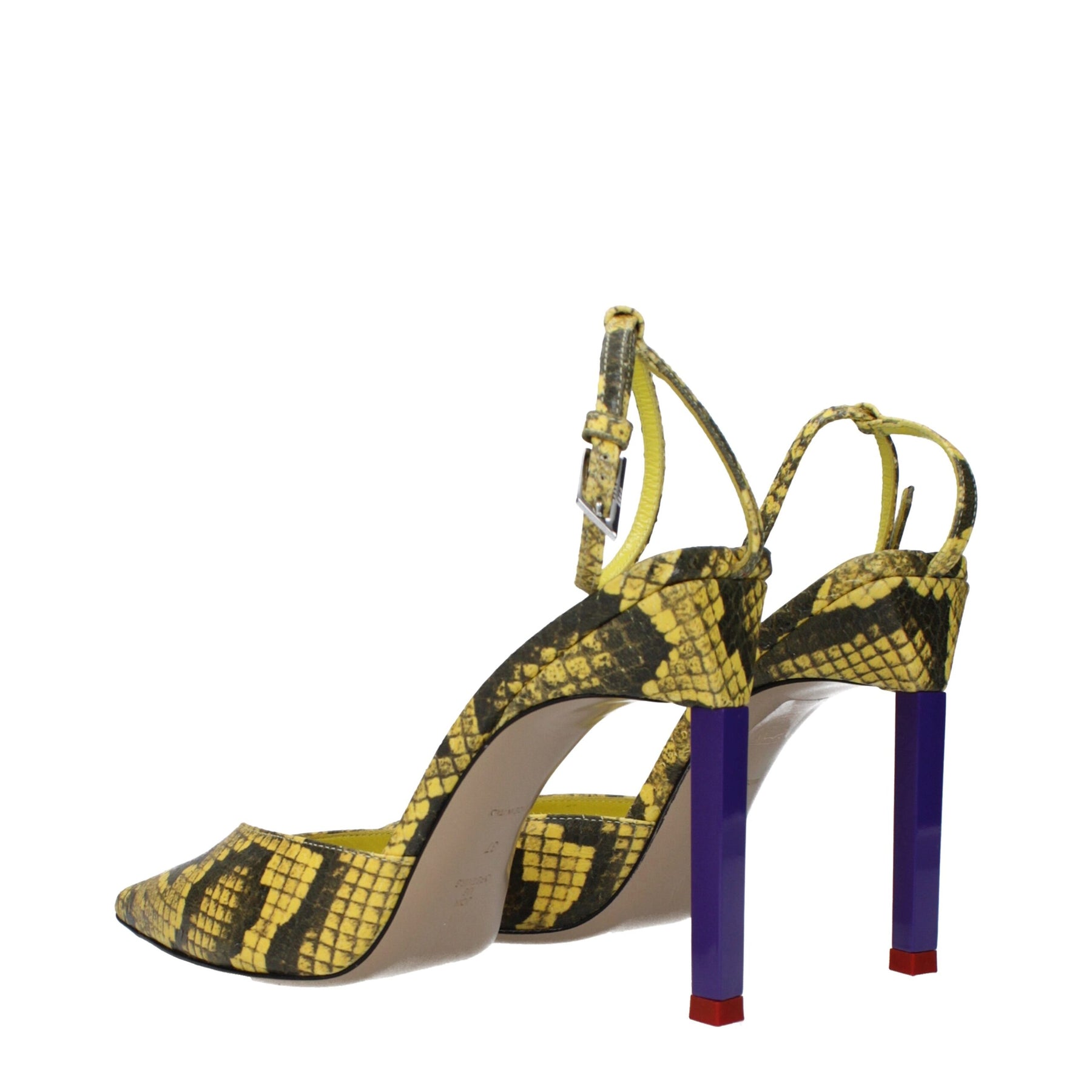 The Attico Yellow Leather Pumps | Regal Royce