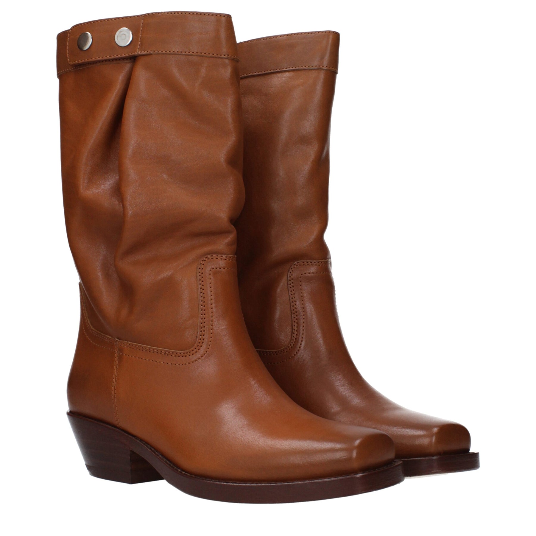 Isabel Marant Brown Leather Ankle Boots | Regal Royce