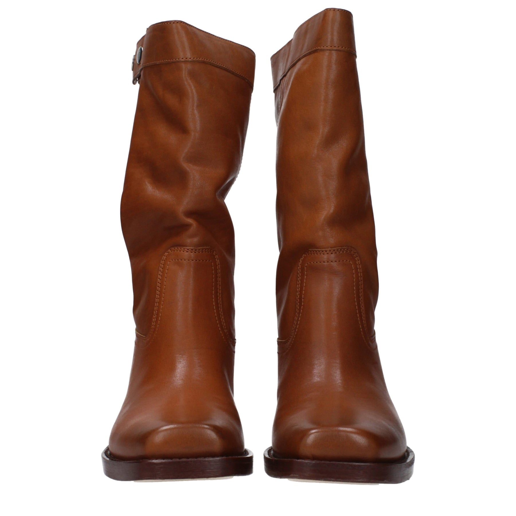 Isabel Marant Brown Leather Ankle Boots | Regal Royce