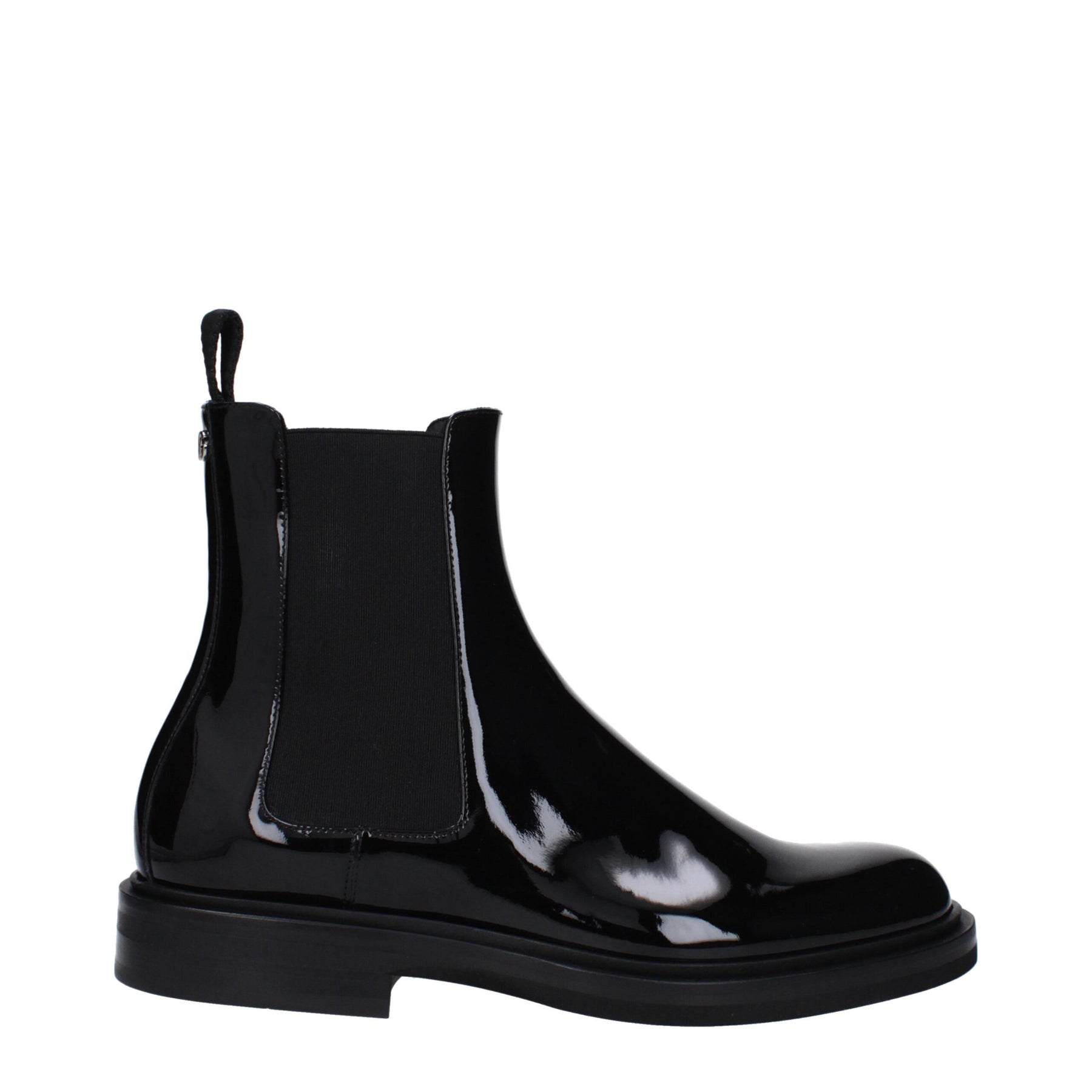 Dolce & Gabbana Black Leather Ankle Boots | Regal Royce
