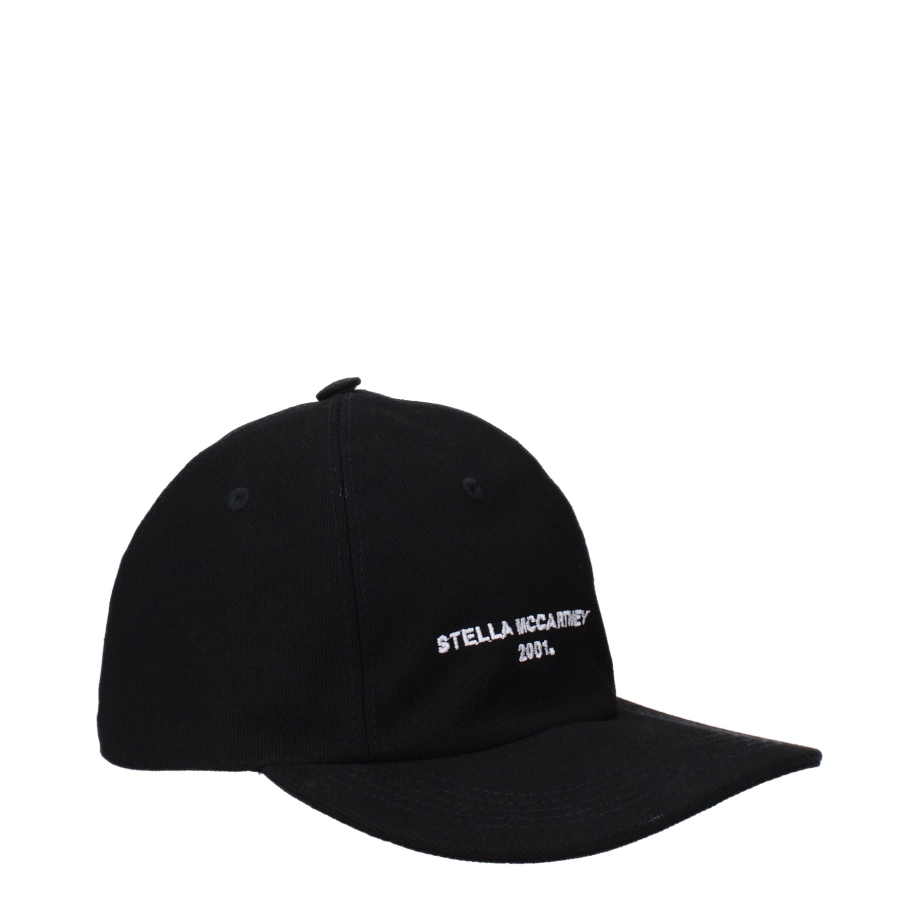 Stella McCartney Black Cotton Cap (Baseball Hat) | Regal Royce