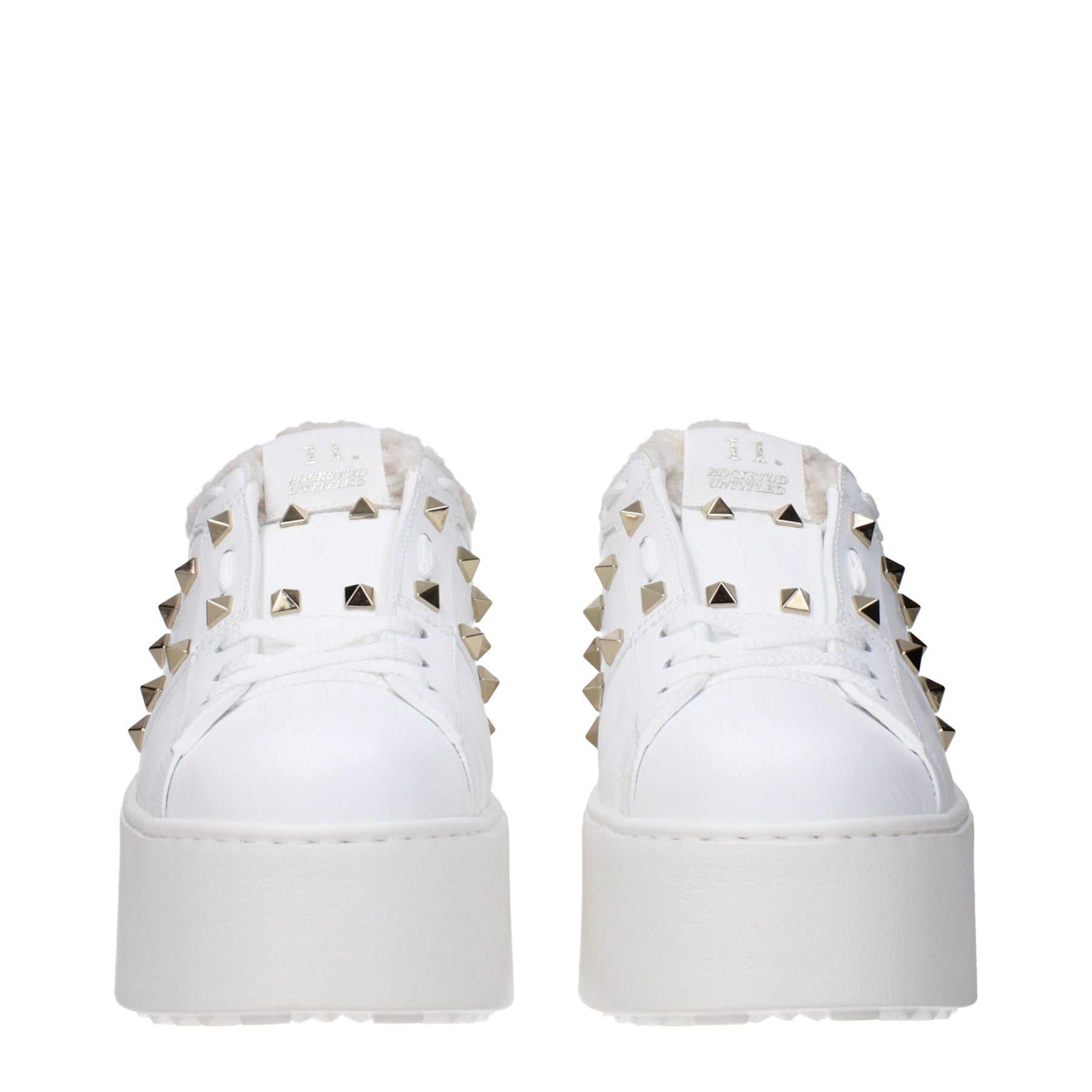 Valentino Garavani White Leather Platform Sneakers | Regal Royce