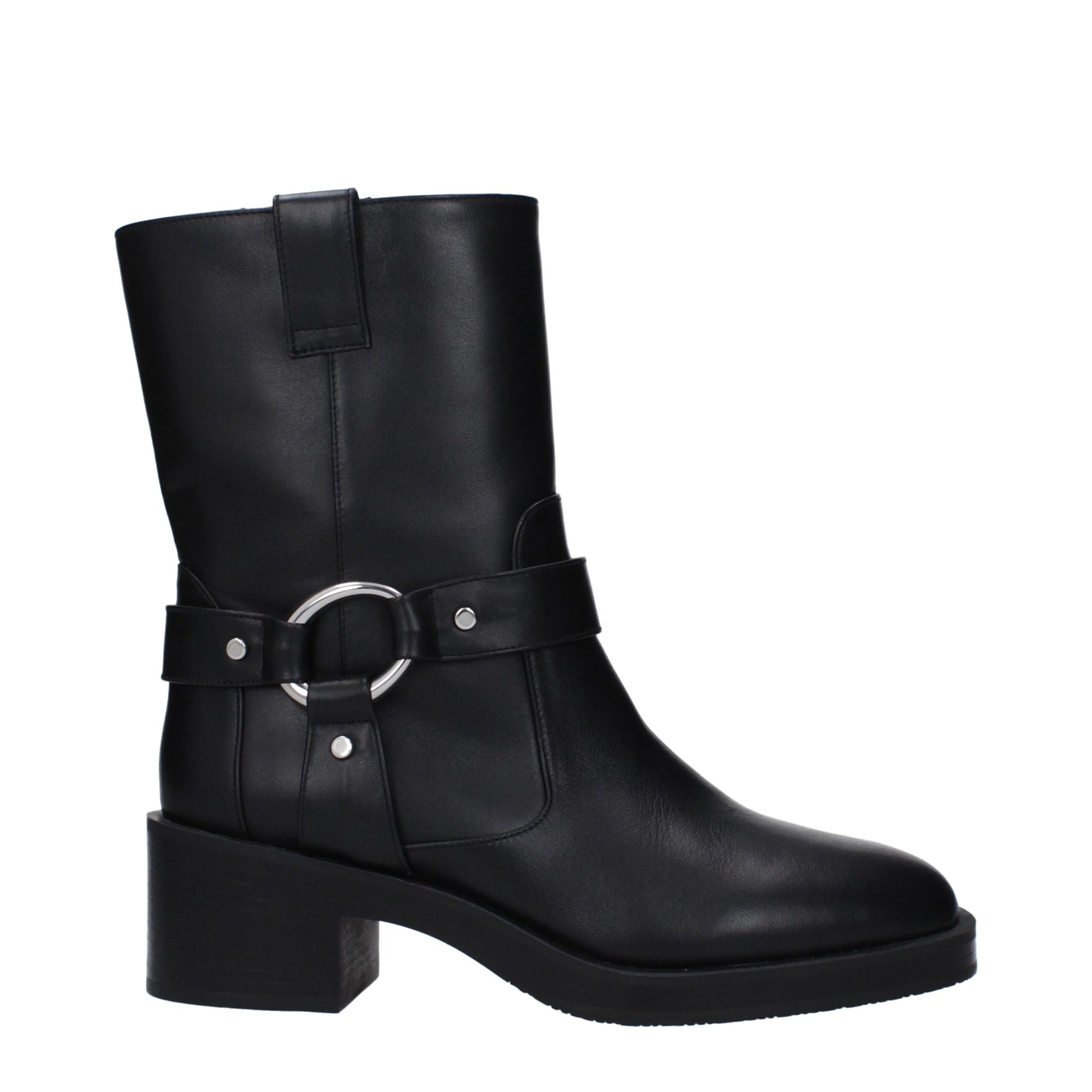 Stuart Weitzman Black Leather Ankle Boots | Regal Royce