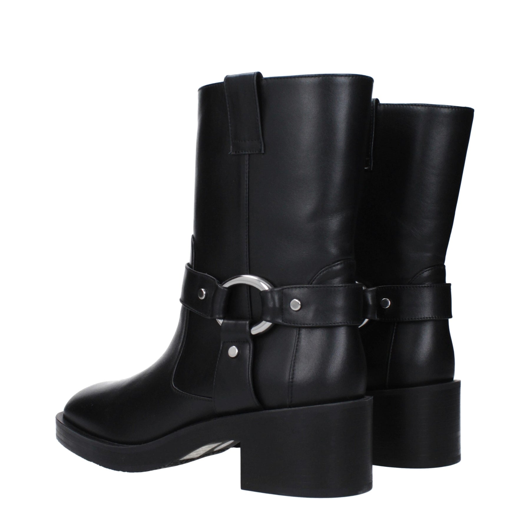 Stuart Weitzman Black Leather Ankle Boots | Regal Royce