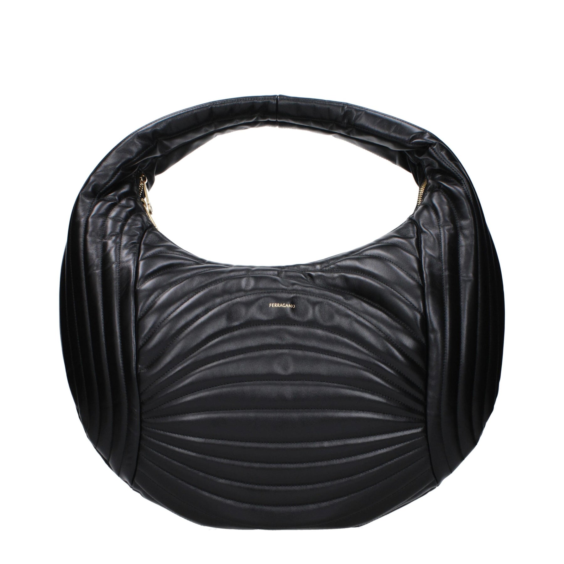 Salvatore Ferragamo Black Leather Handbag | Regal Royce