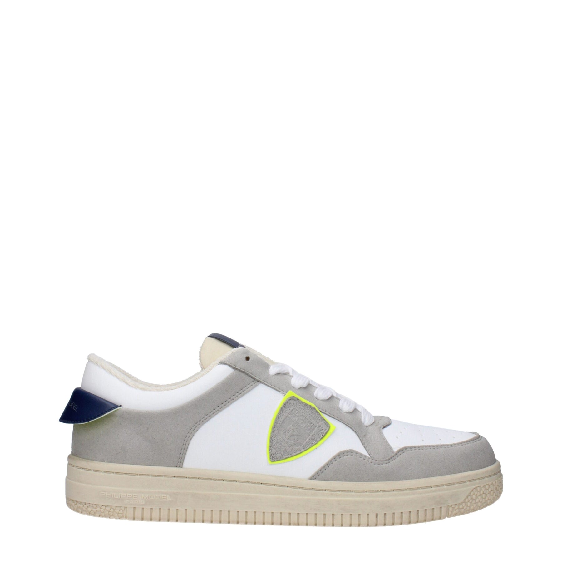 Philippe Model White Leather Sneakers | Regal Royce