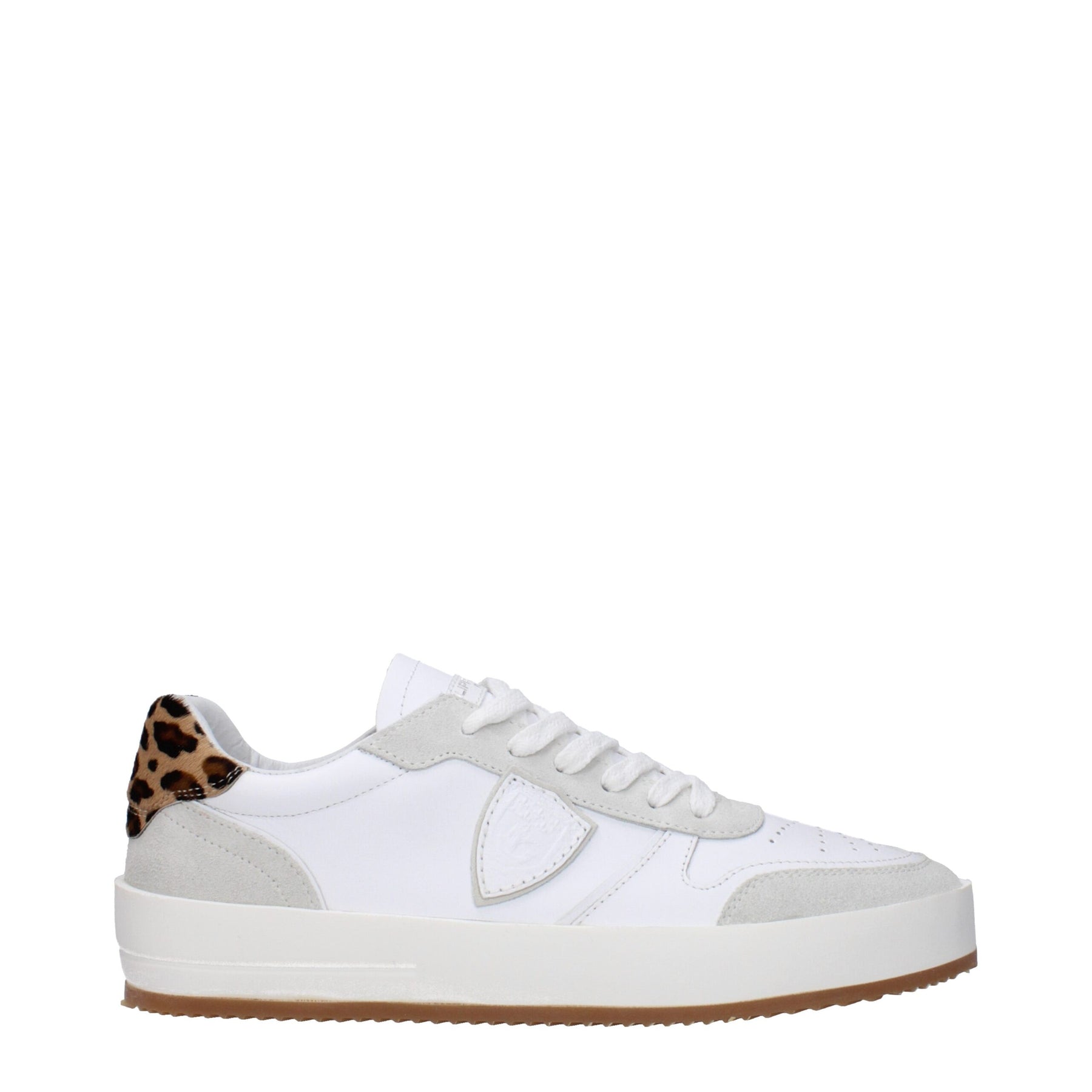 Philippe Model White Leather Low Top Sneakers | Regal Royce