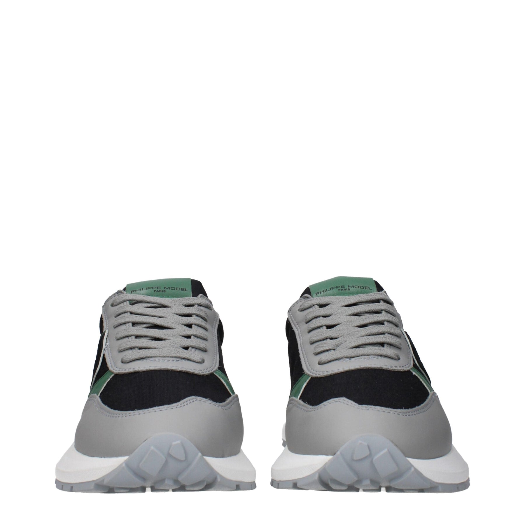 Philippe Model Black Fabric Athletic Sneakers | Regal Royce