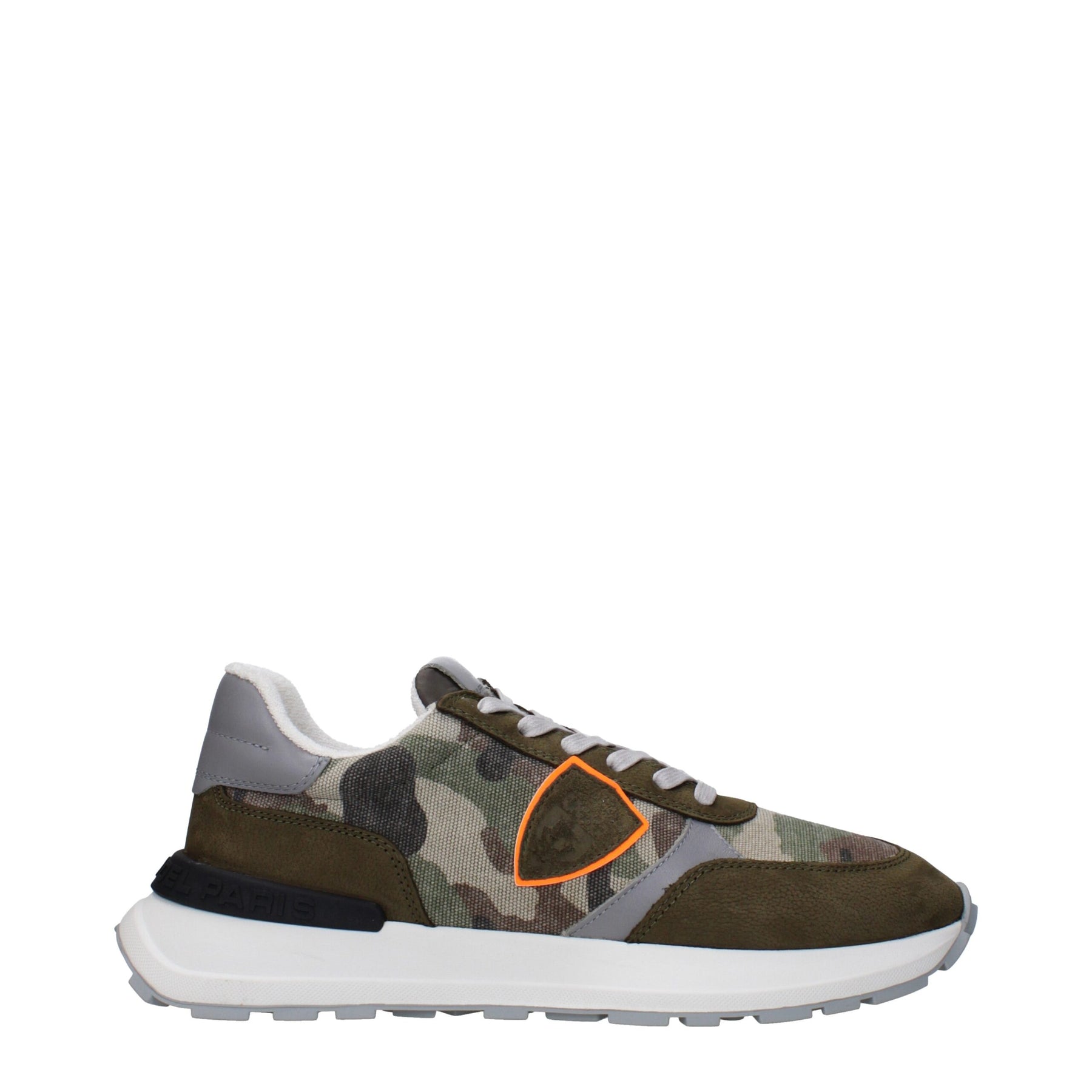 Philippe Model Green Fabric Athletic Sneakers | Regal Royce