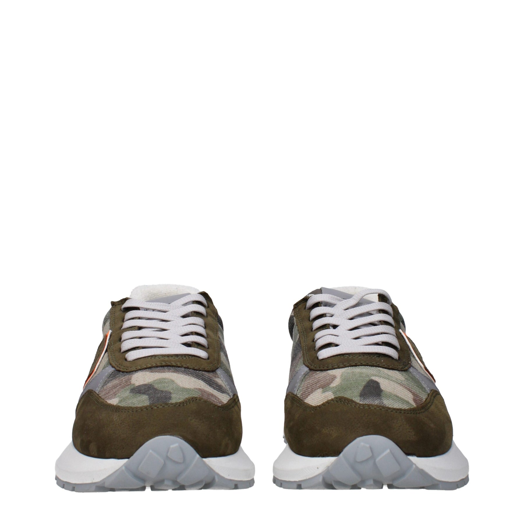 Philippe Model Green Fabric Chunky Sneakers | Regal Royce