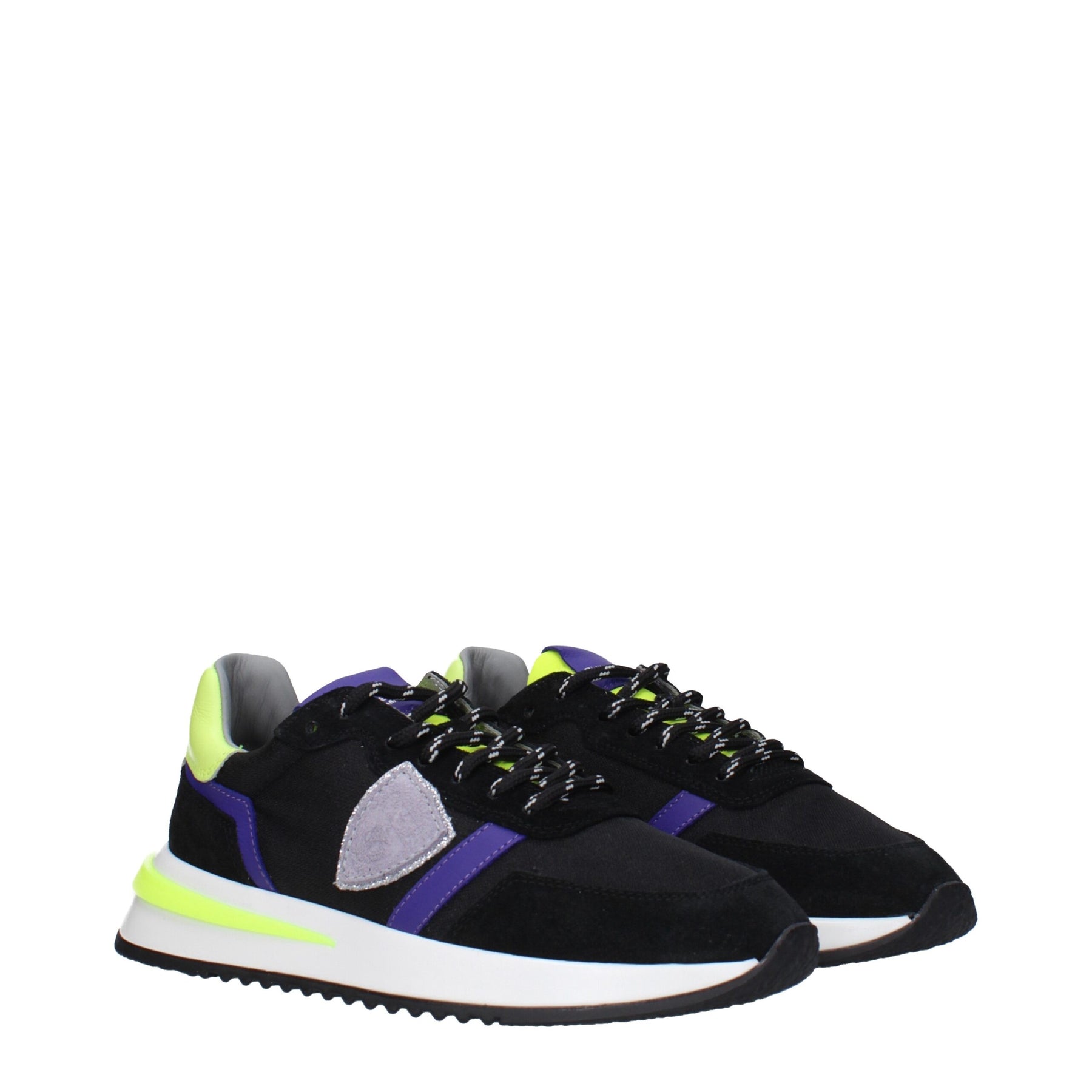 Philippe Model Black Fabric Athletic Sneakers | Regal Royce
