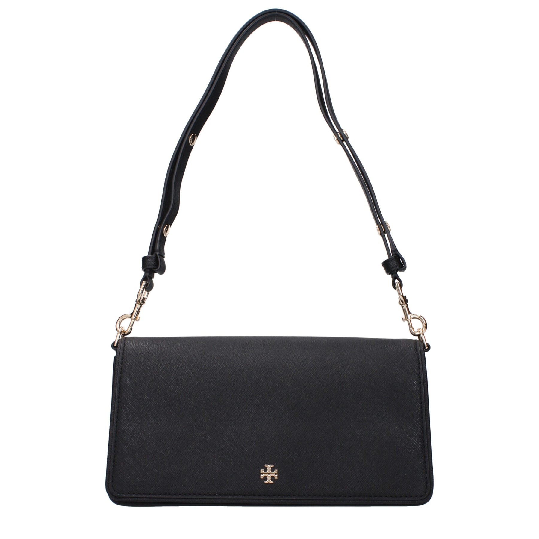 Tory Burch Black Leather Shoulder Bag | Regal Royce