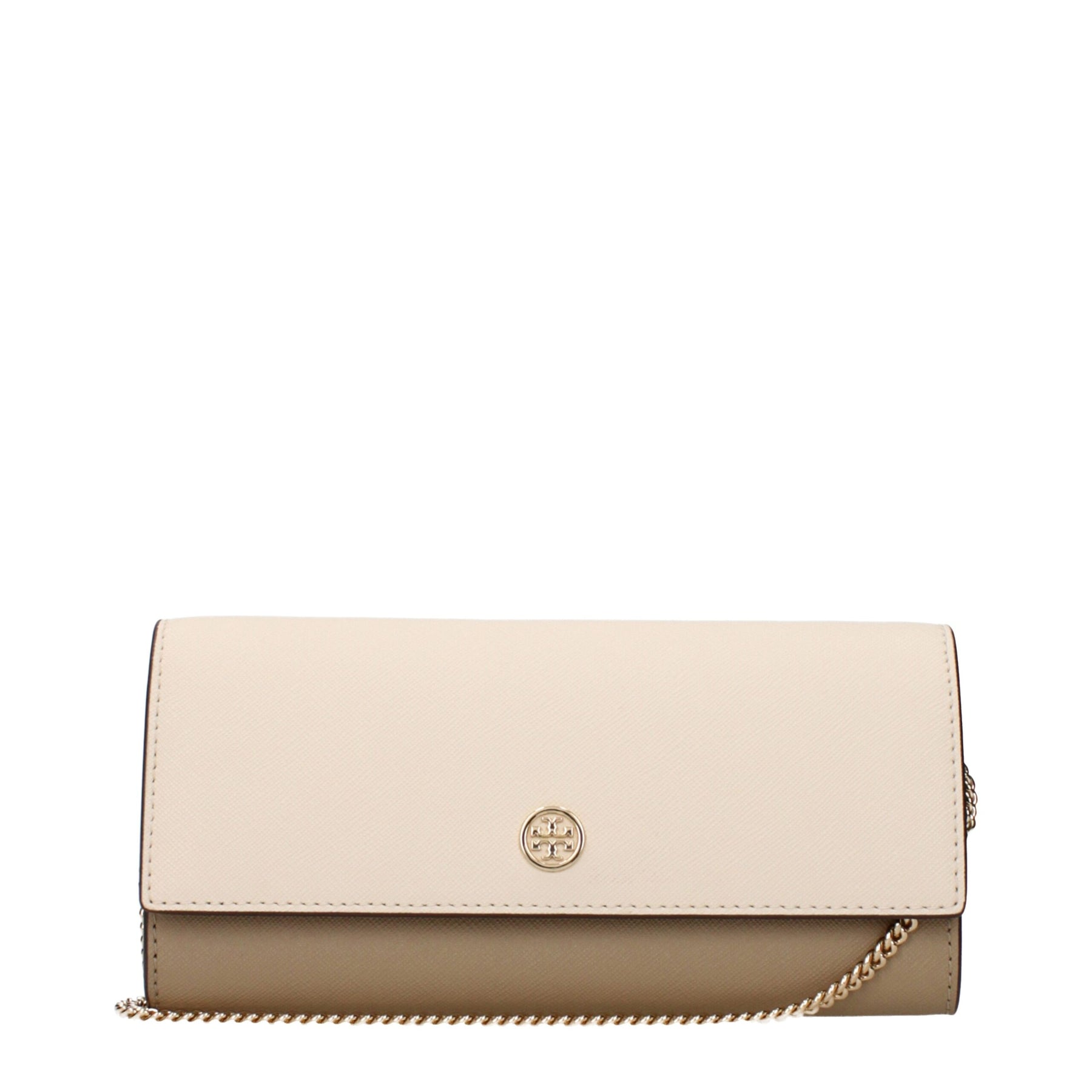 Tory Burch Beige Leather Clutch Bag | Regal Royce