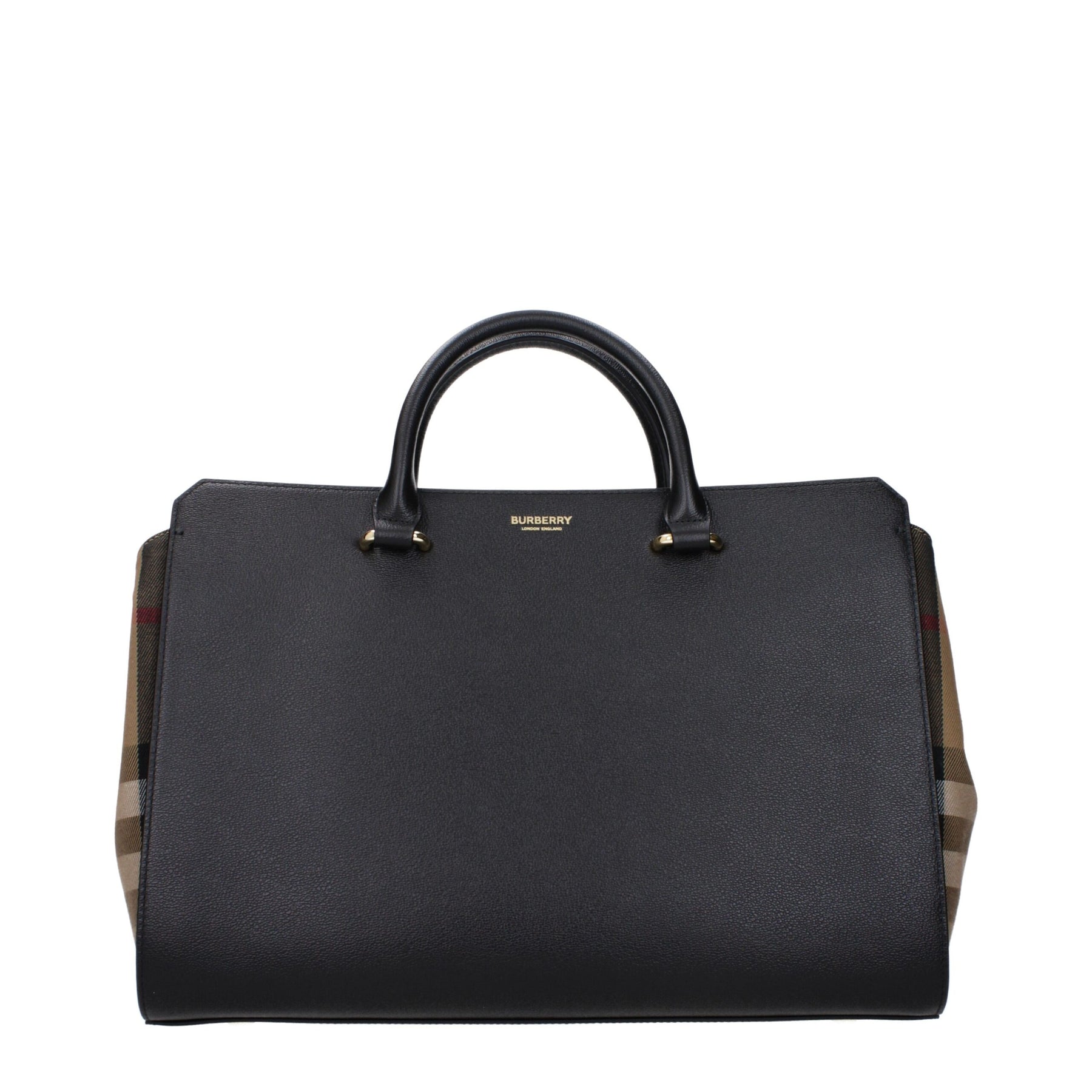 Burberry Black Leather Handbag | Regal Royce