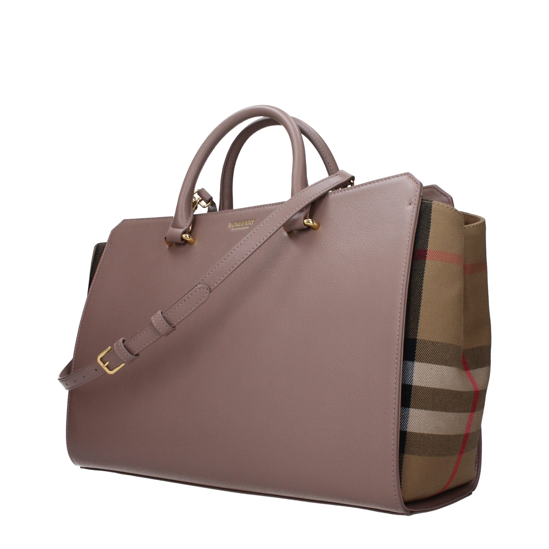 Burberry Gray Leather Handbag | Regal Royce