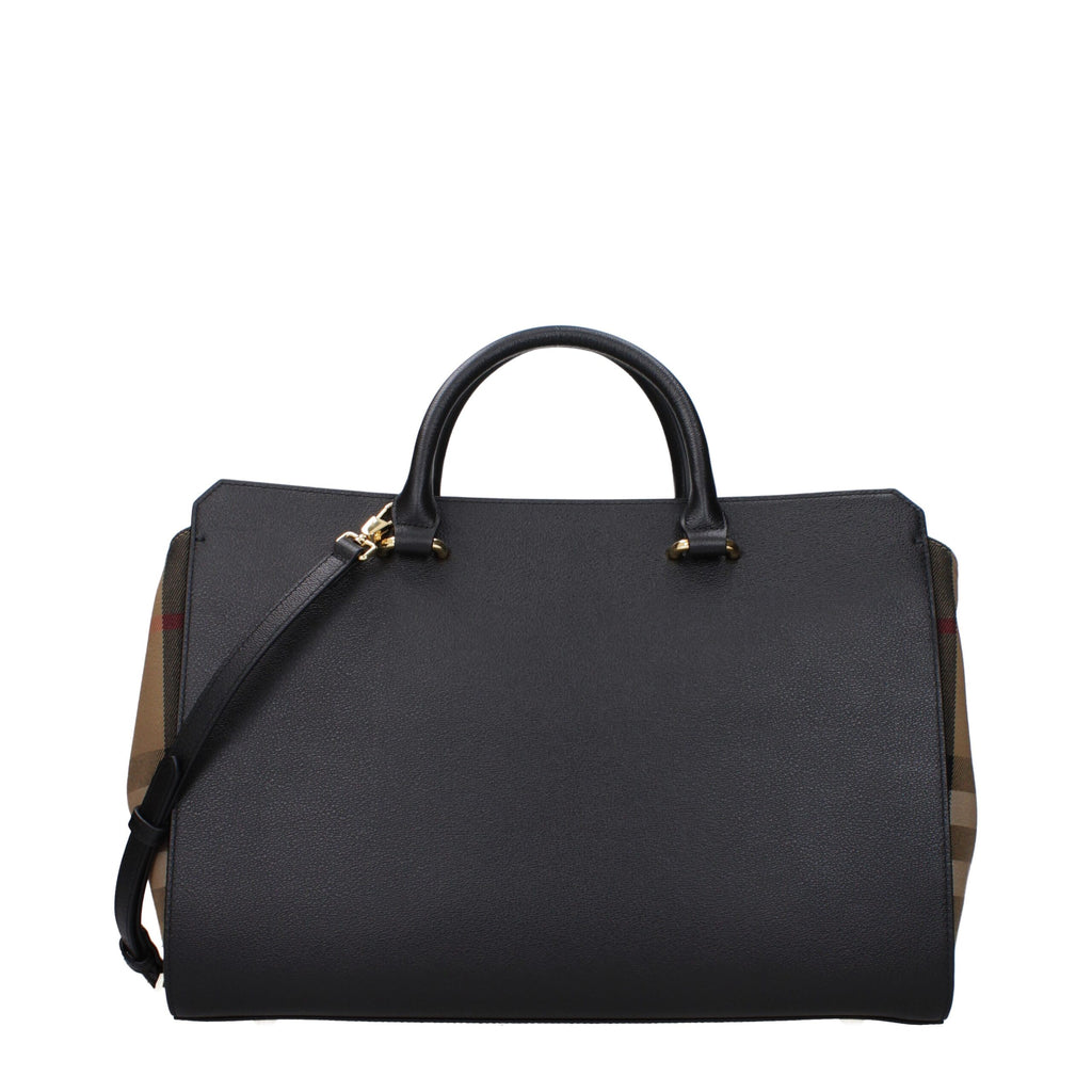 Burberry Black Leather Handbag