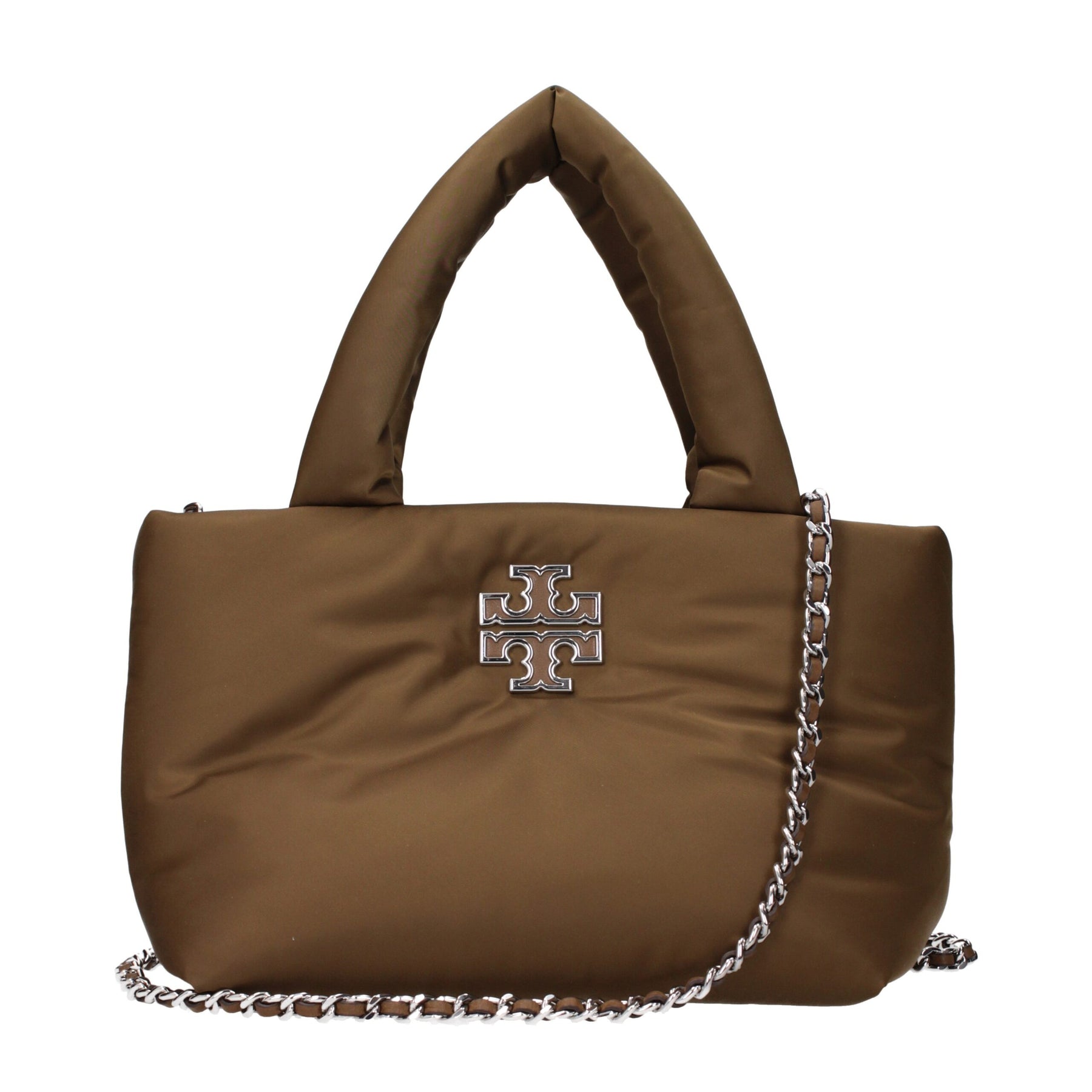 Tory Burch Brown Fabric Handbag | Regal Royce
