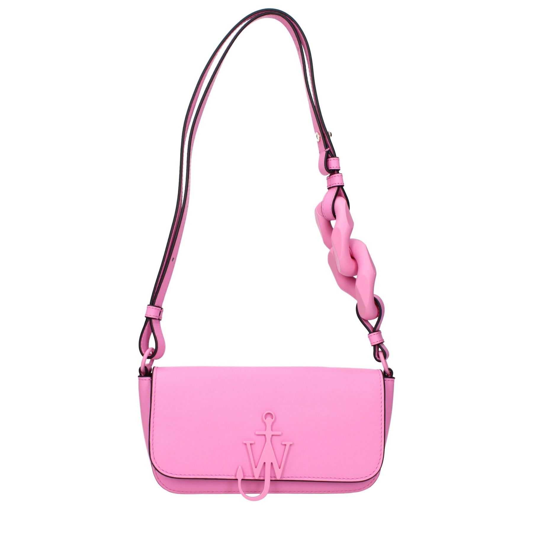 Jw Anderson Pink Leather Shoulder Bag | Regal Royce