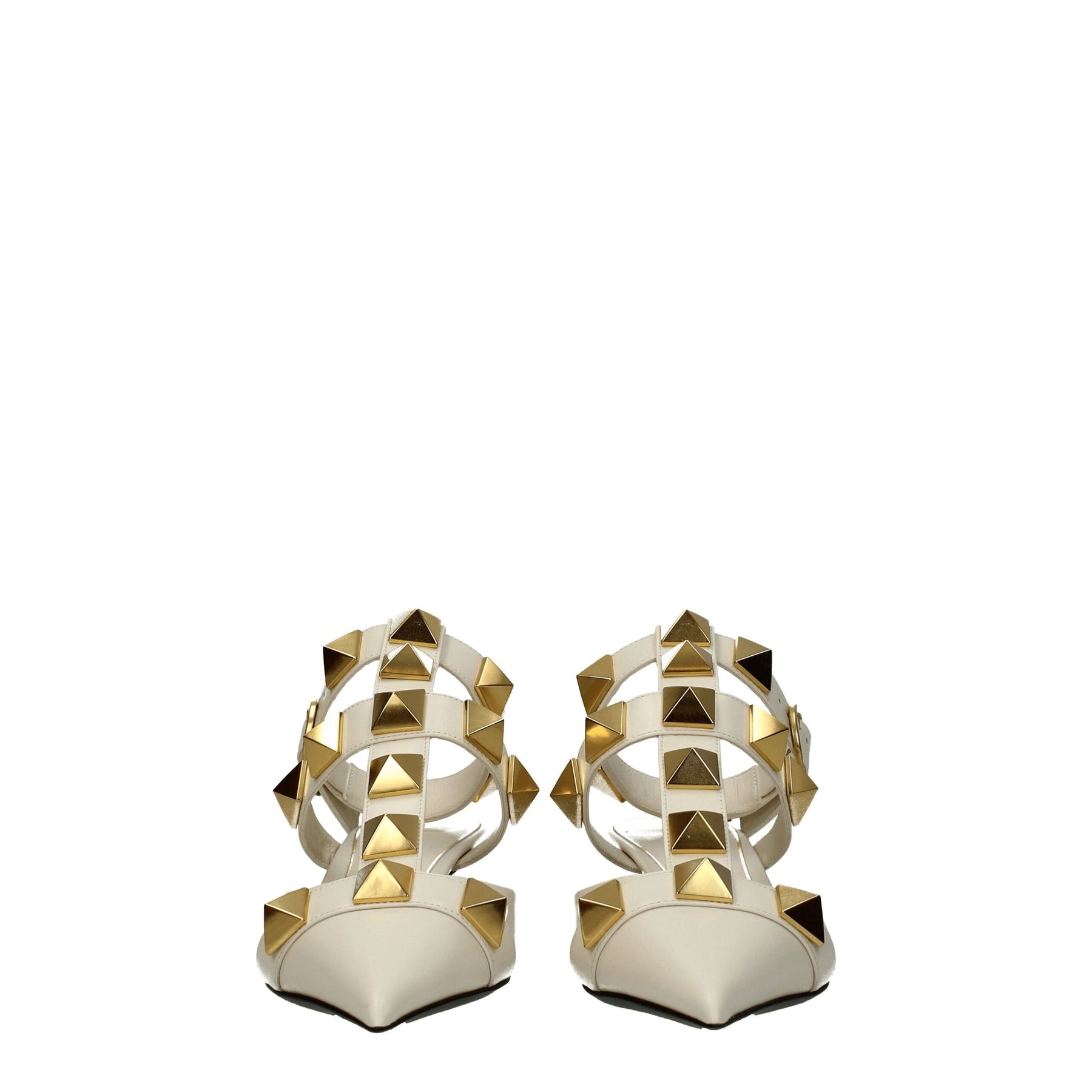 Valentino Garavani Beige Leather Stiletto Heel Sandals | Regal Royce