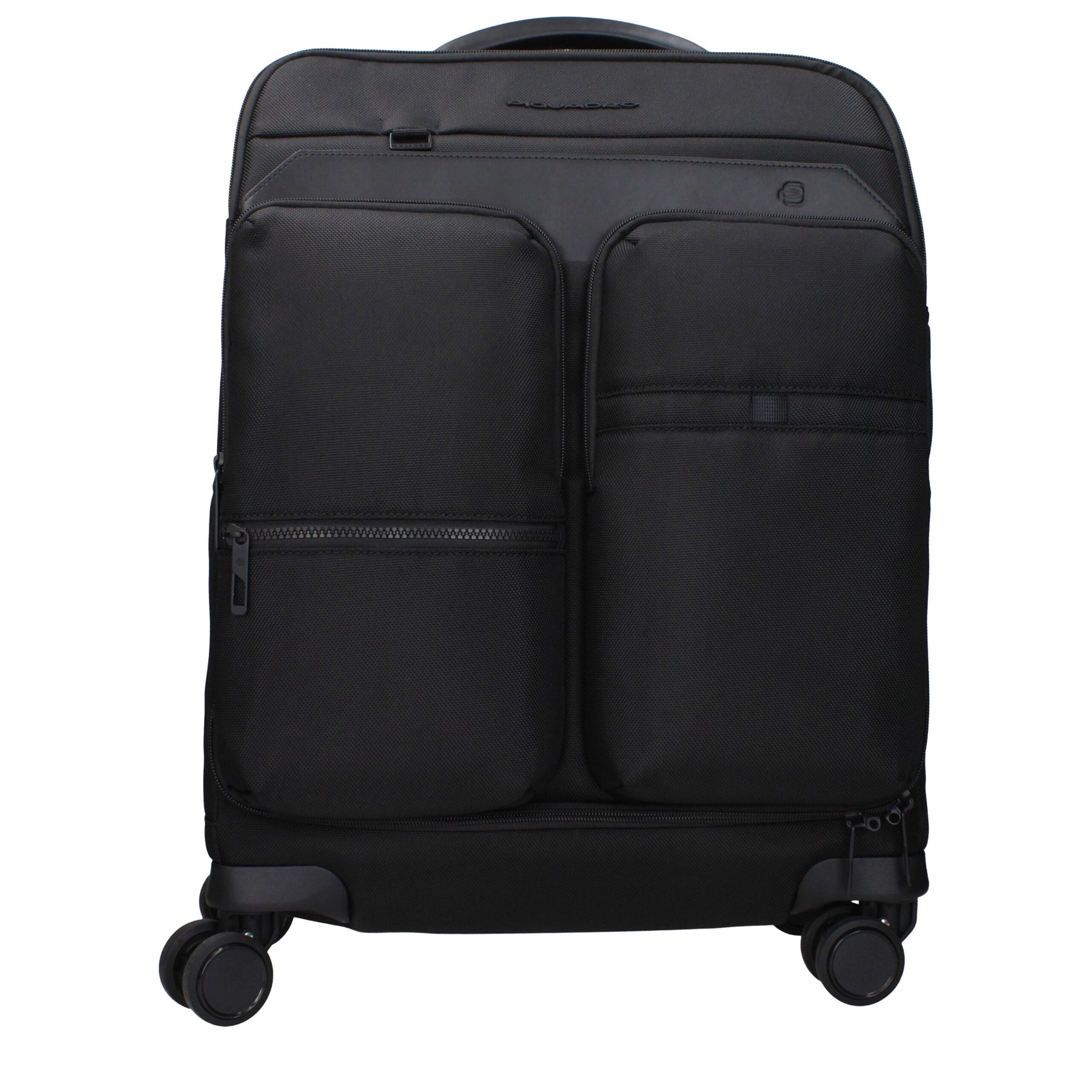 Piquadro Black Fabric Luggage And Travel | Regal Royce