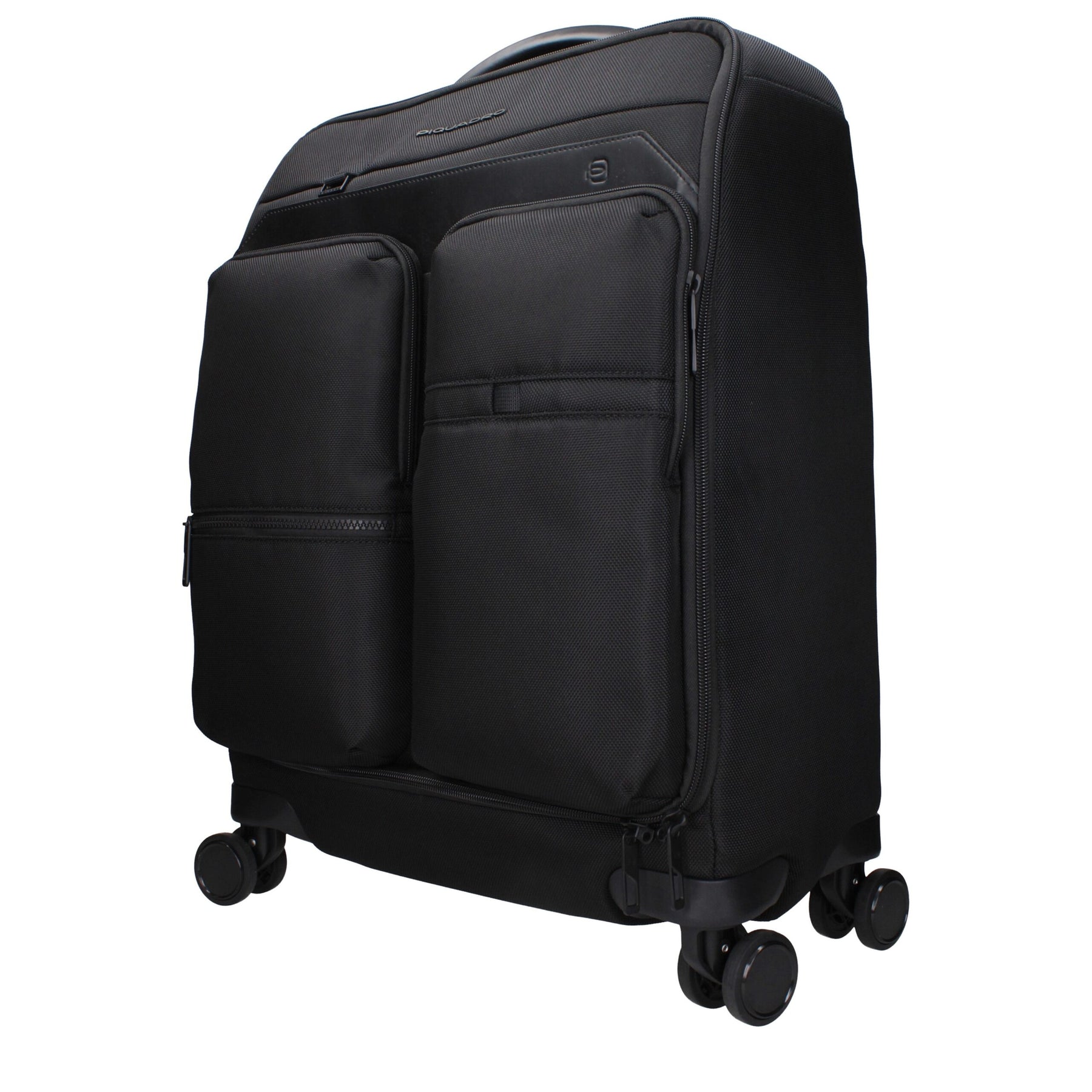 Piquadro Black Fabric Luggage And Travel | Regal Royce
