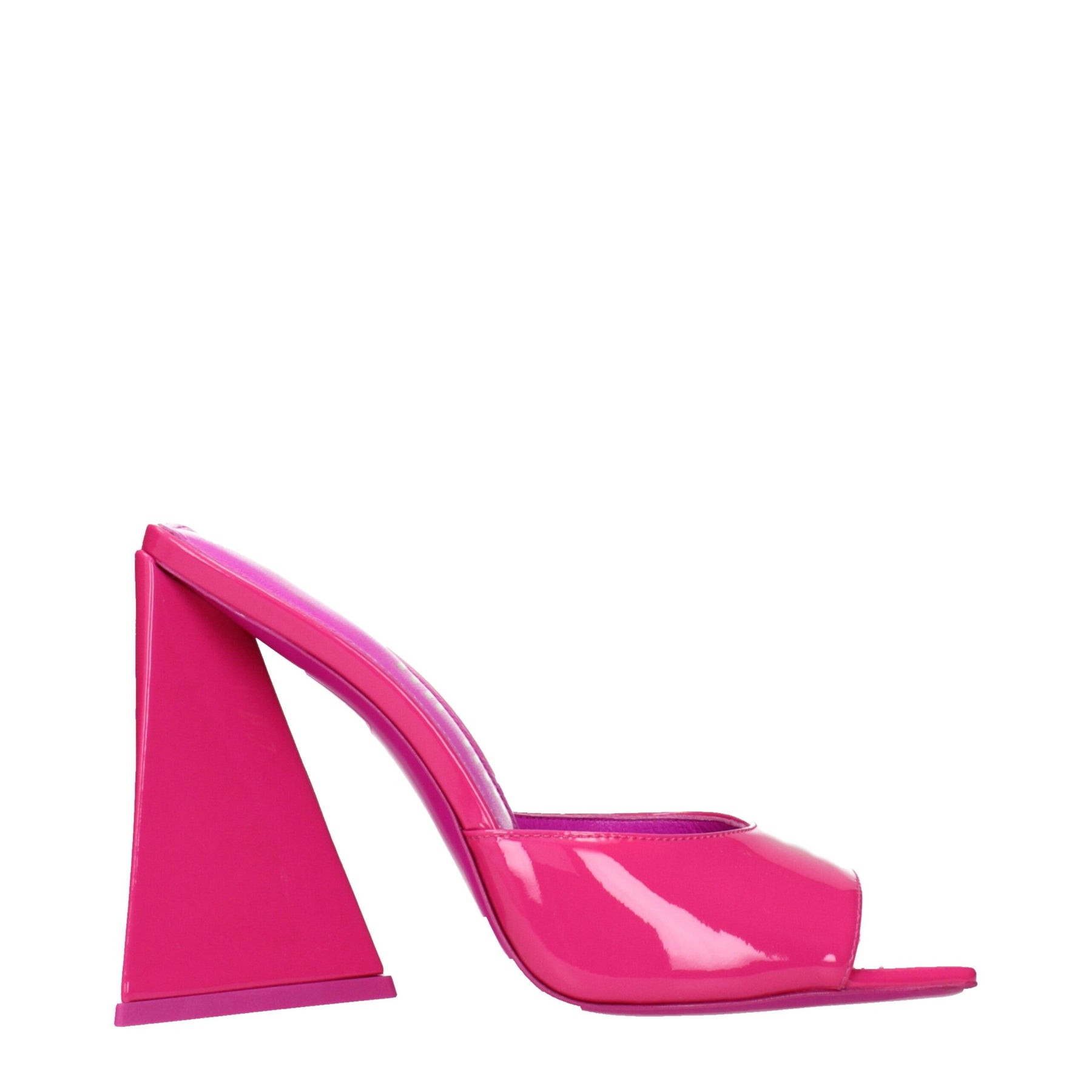 The Attico Pink Leather Platform Sandals | Regal Royce