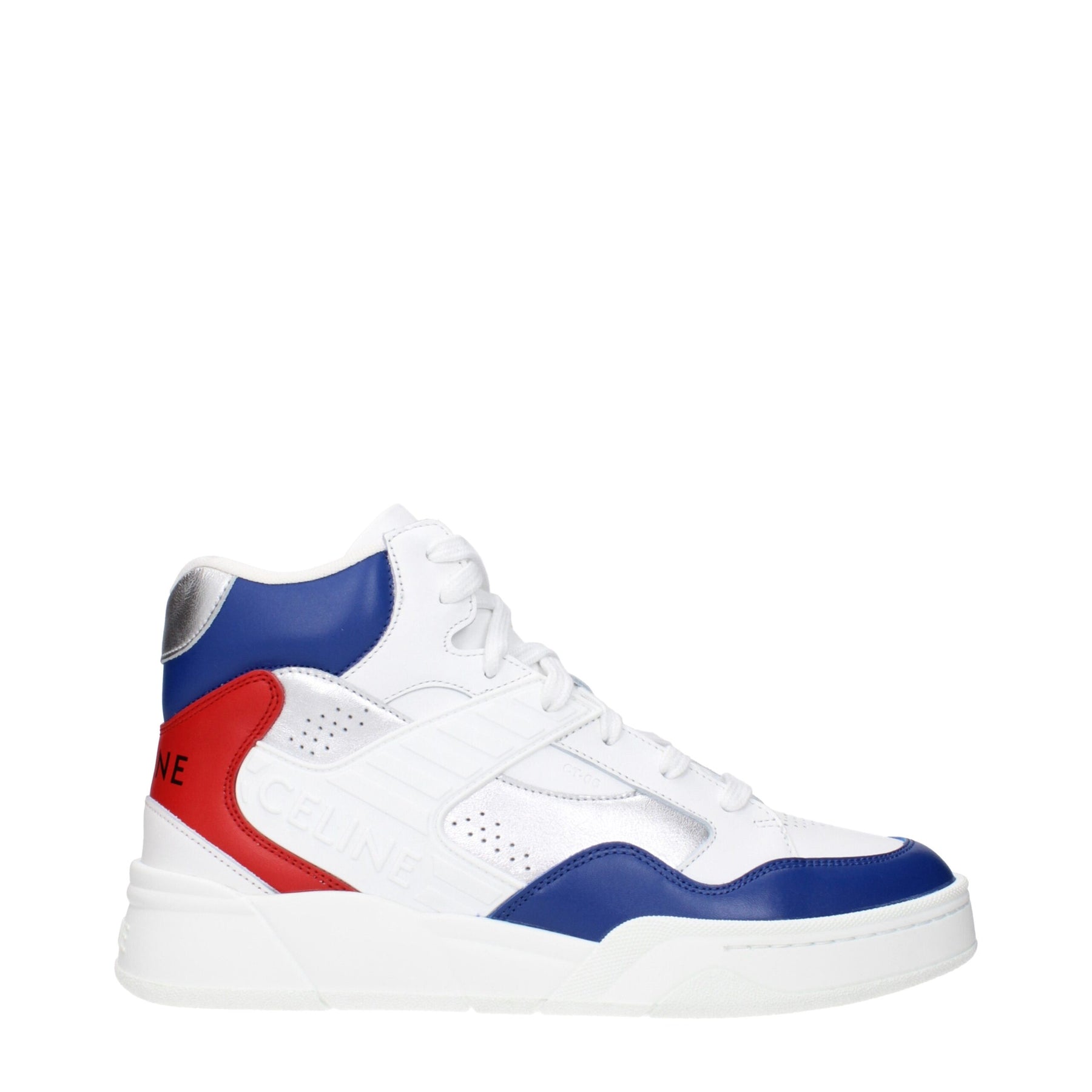 Celine White Leather Athletic Sneakers | Regal Royce