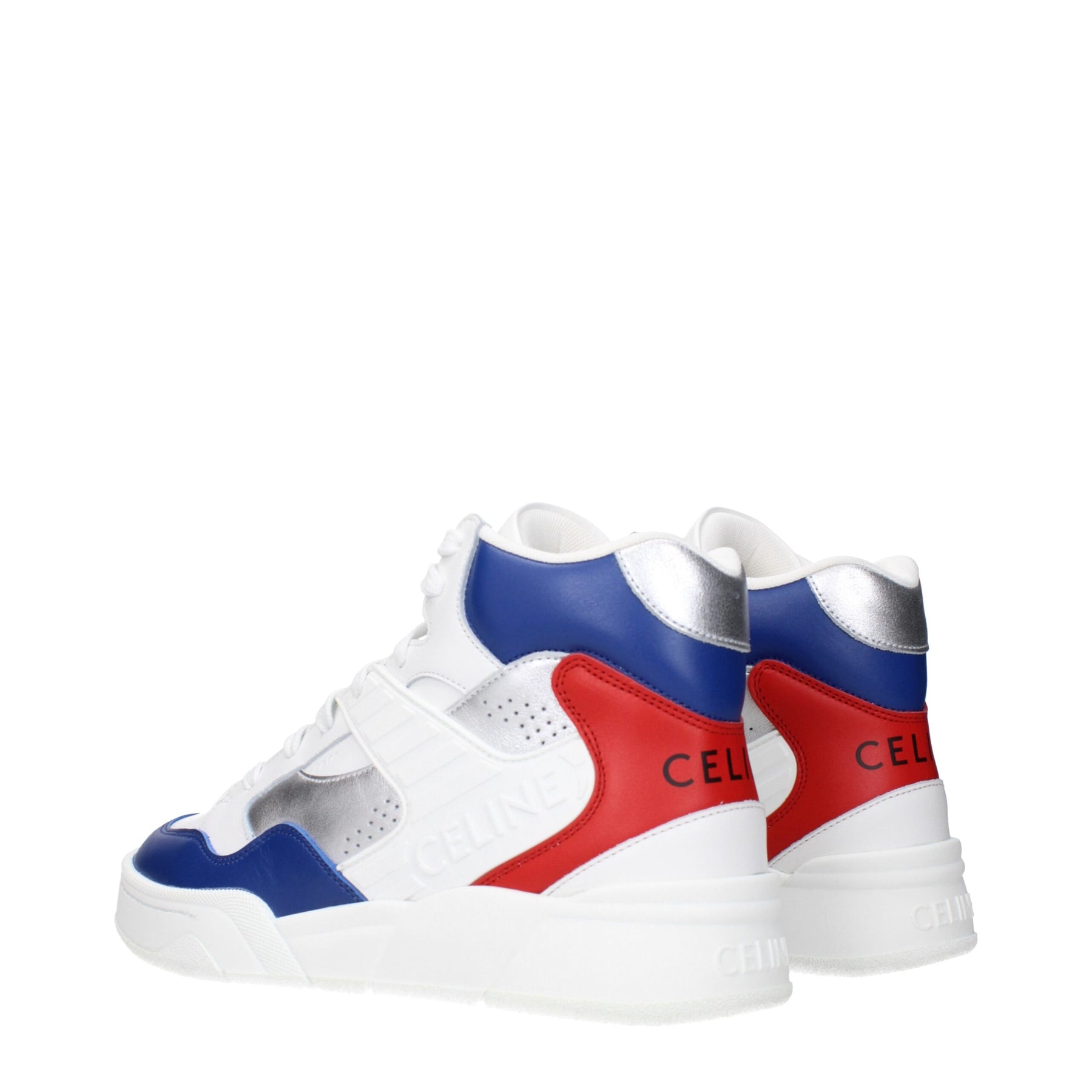 Celine White Leather Athletic Sneakers | Regal Royce