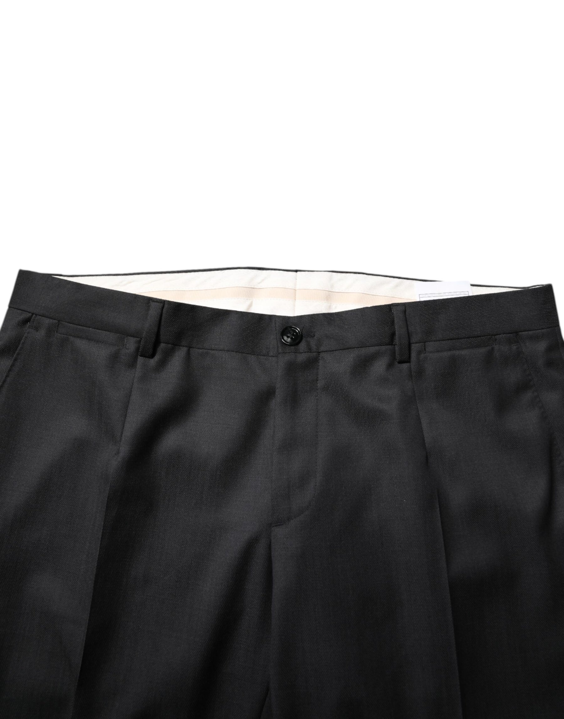 Dolce & Gabbana Dark Gray Wool Single Breasted 2 Piece Suit | Regal Royce