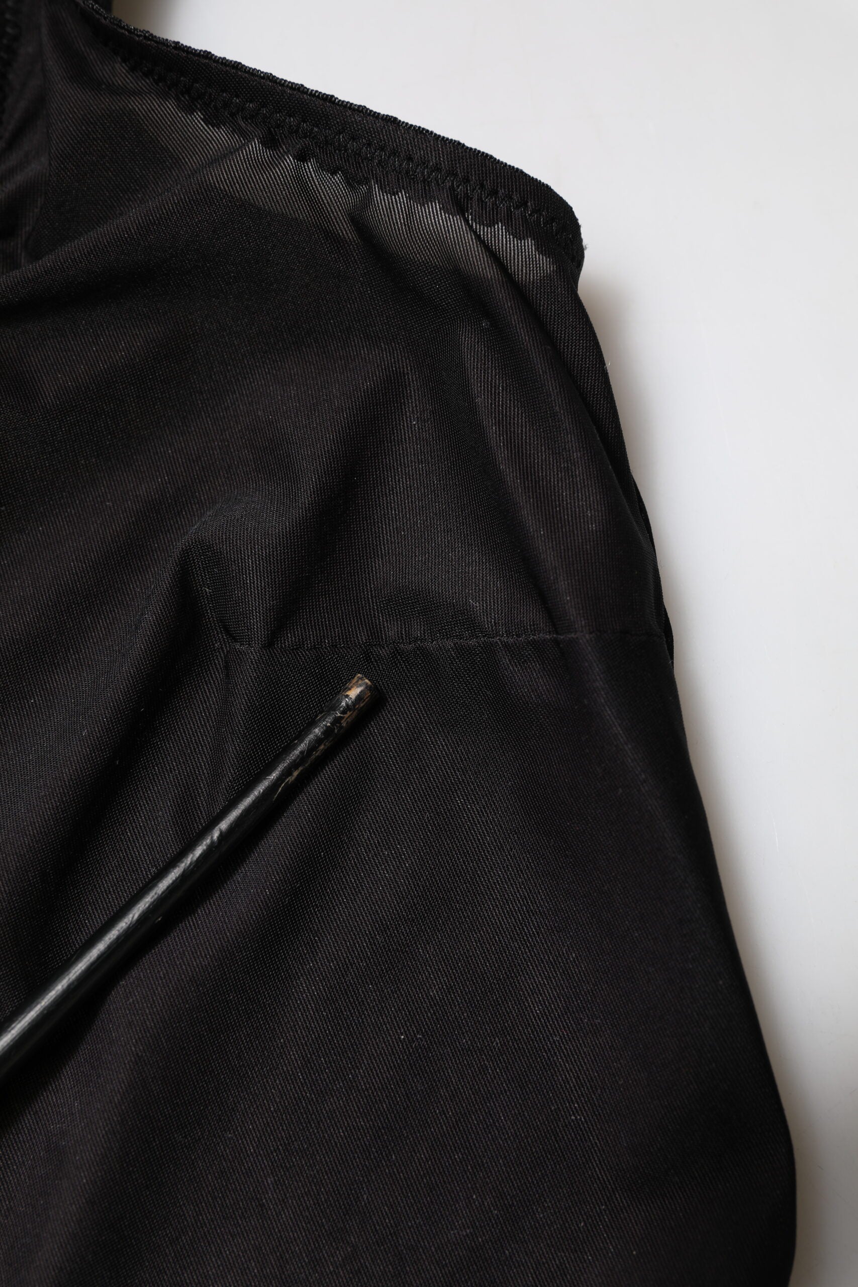 Dolce & Gabbana Black Nylon Sleeveless Round Neck Tank Top | Regal Royce