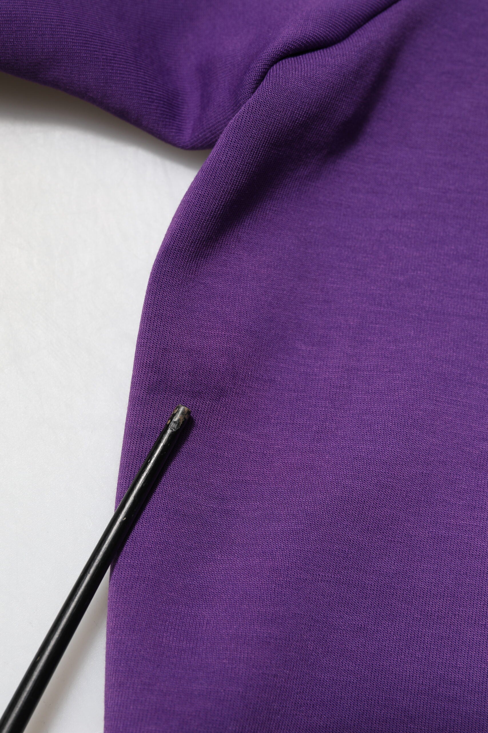 Dolce & Gabbana Purple Floral Print Cotton Long Sleeves Top | Regal Royce