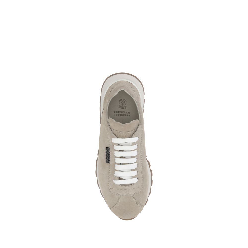 Brunello Cucinelli Beige Rubber Sneakers | Regal Royce
