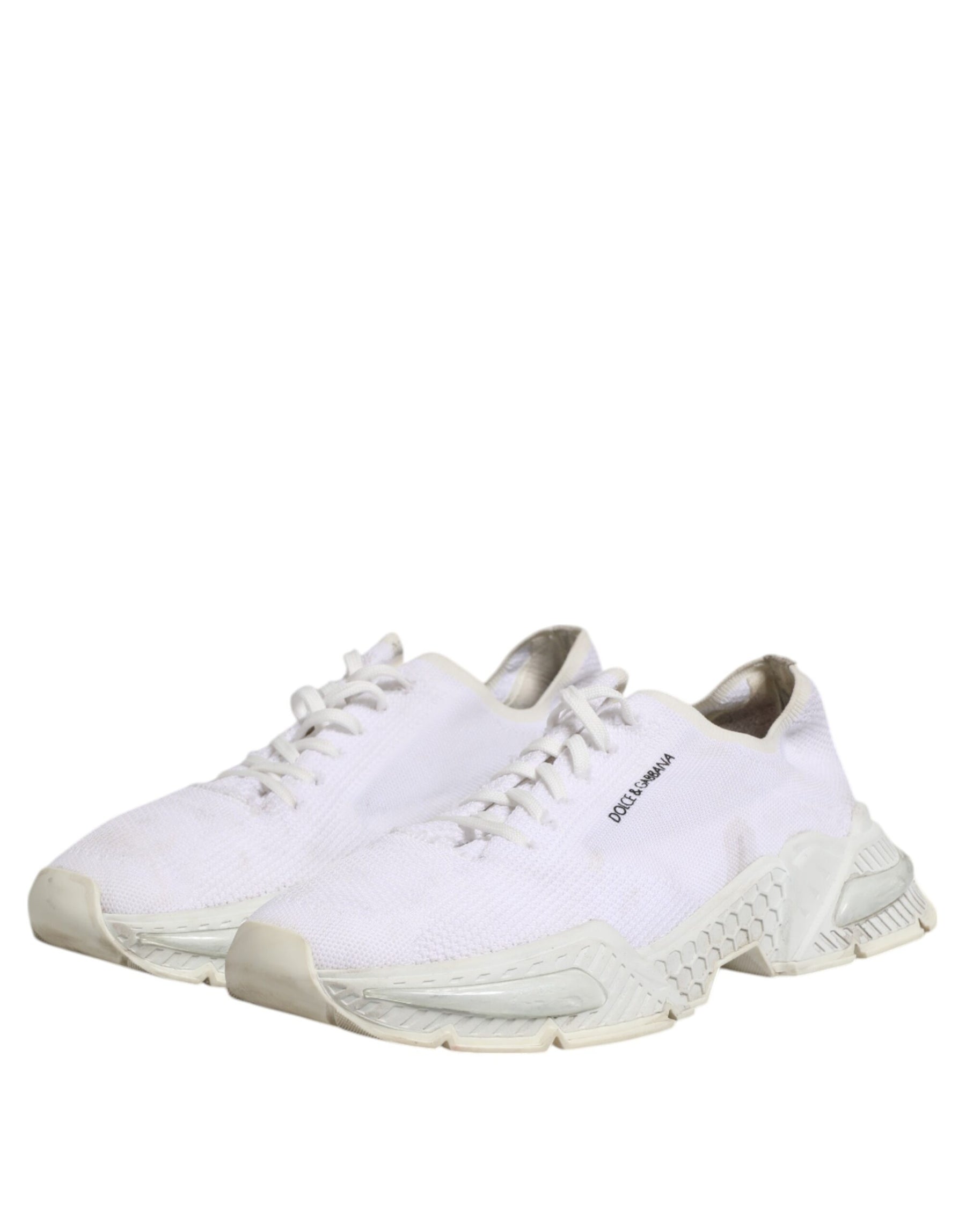 Dolce & Gabbana White Airmaster Low Top Men Sneakers Shoes | Regal Royce