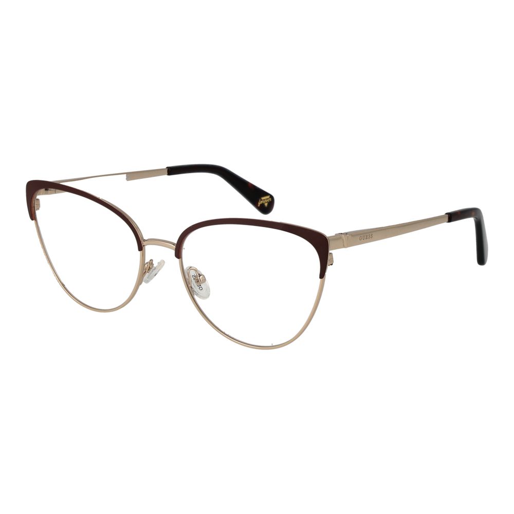 Guess Brown Metal Glasses (Frames) | Regal Royce