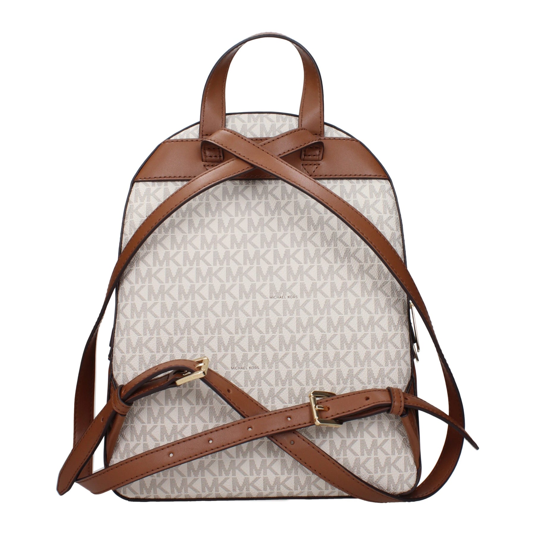 Michael Kors Beige Fabric Backpack | Regal Royce