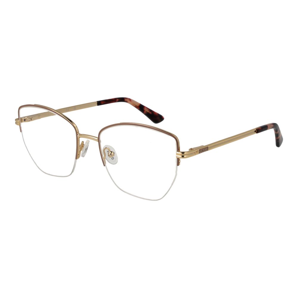 Guess Beige Metal Glasses (Frames) | Regal Royce