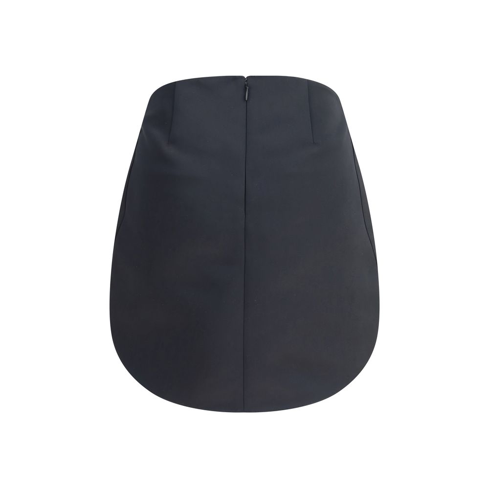 Courrèges Black Polyester Mini Skirt | Regal Royce
