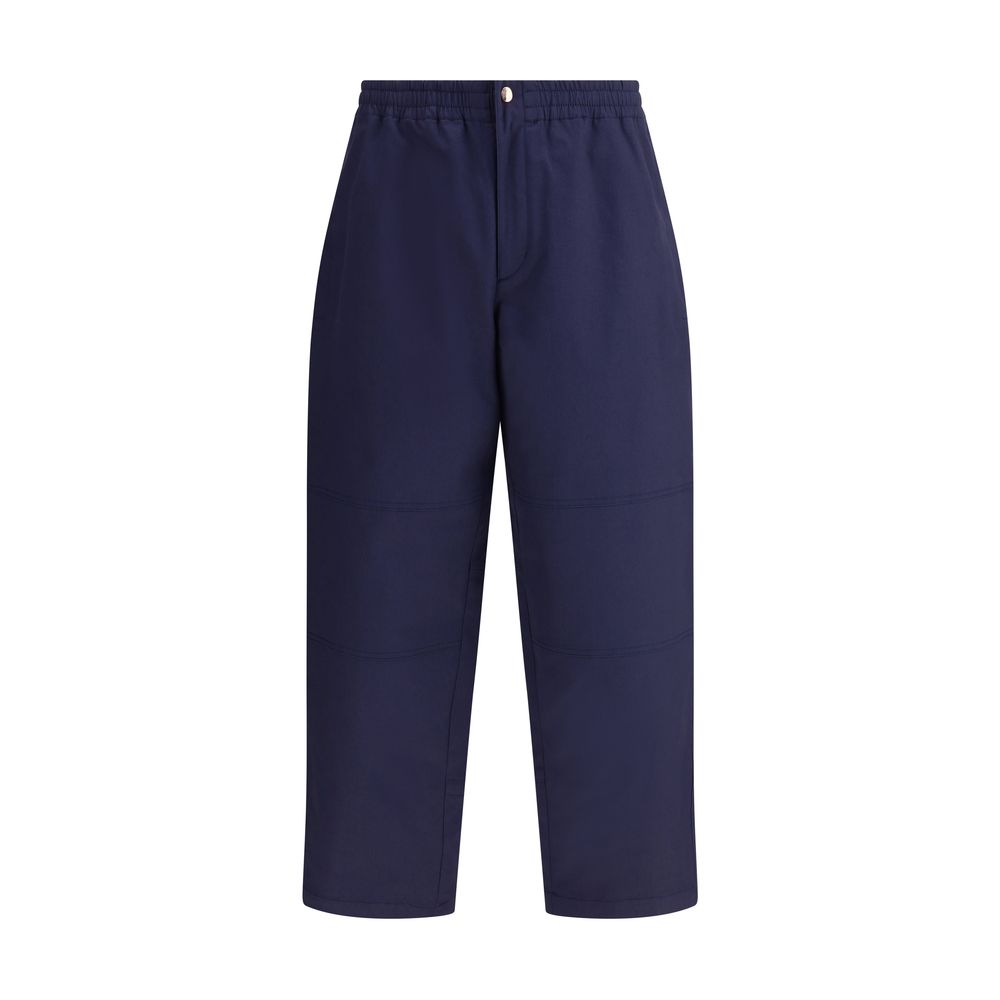 Moncler x Donald Glover Blue Cotton Casual Pants